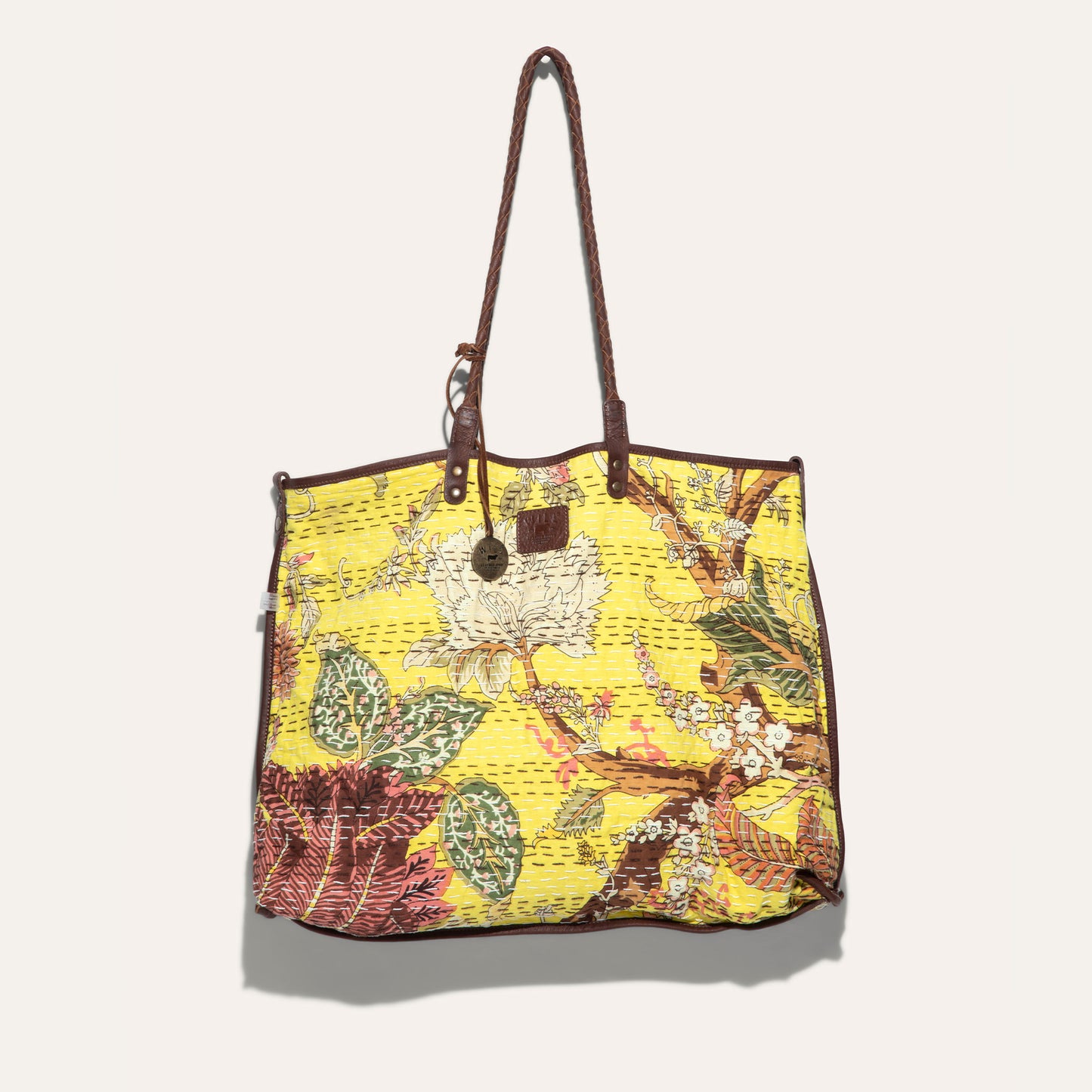 Kantha Reversible Quilted Tote