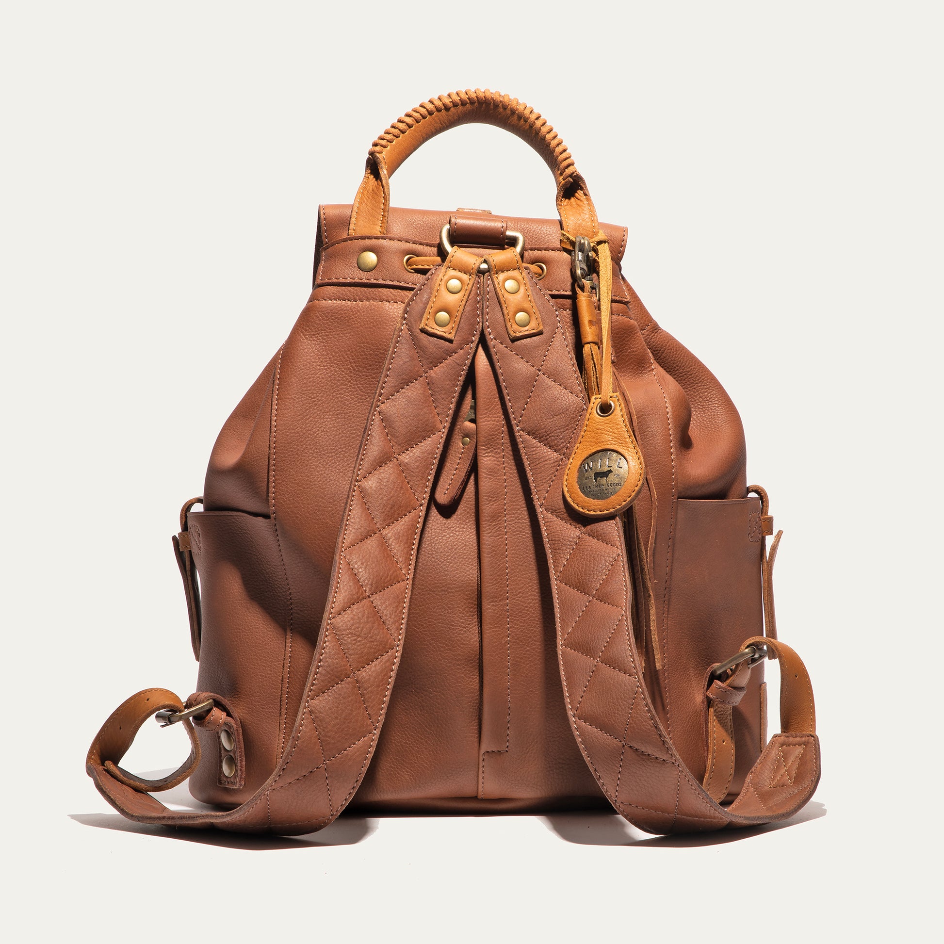 Rainier Backpack - Black & Cognac Rainier Backpack - Black & Cognac
