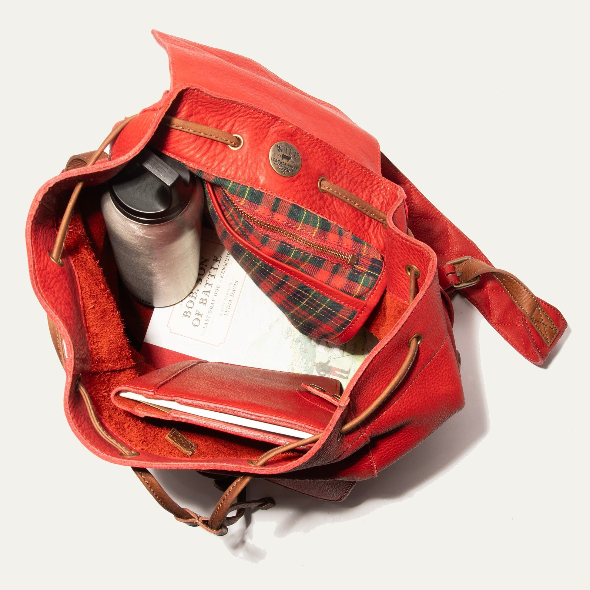 Rainier Leather Backpack – Will Leather Goods