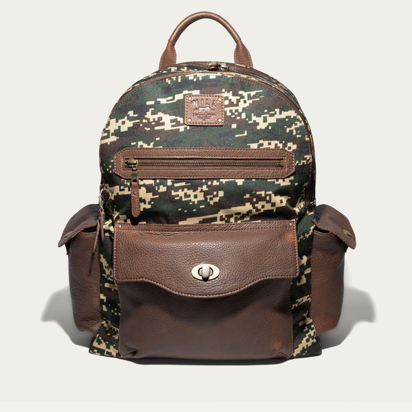 Canvas & Leather Backpack – Will Leather Goods
