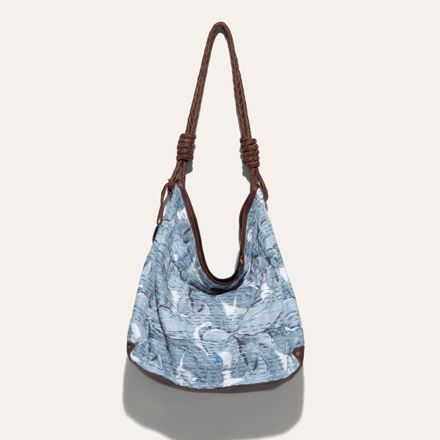 Kantha Reversible Quilted Hobo
