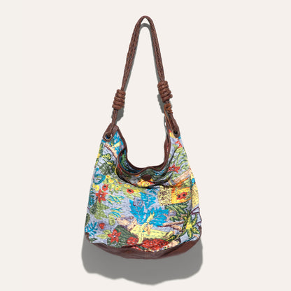 Kantha Reversible Quilted Hobo