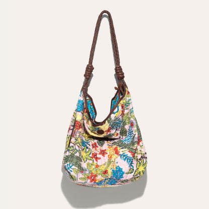 Kantha Reversible Quilted Hobo