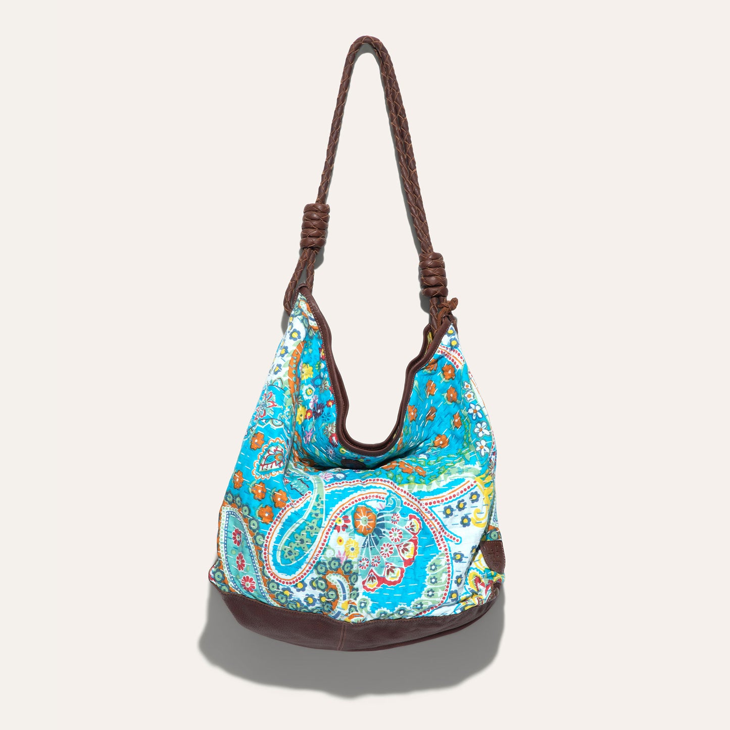 Kantha Reversible Quilted Hobo