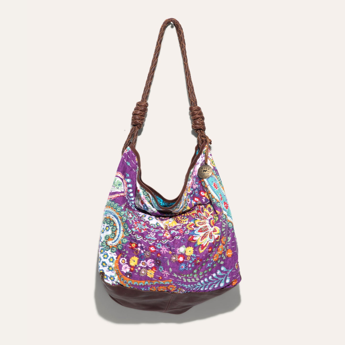Kantha Reversible Quilted Hobo