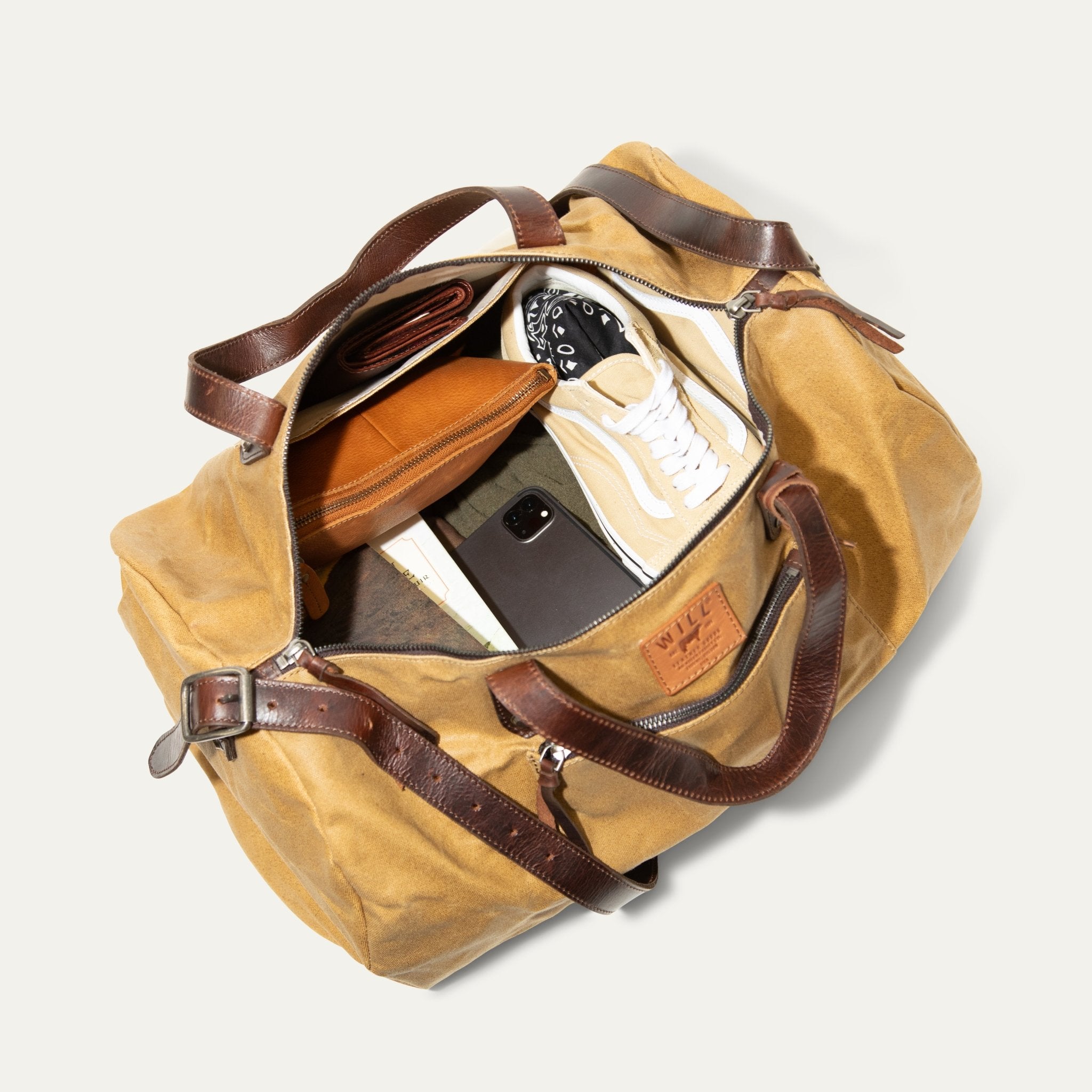 Rainline Canvas Duffle – Will Leather Goods