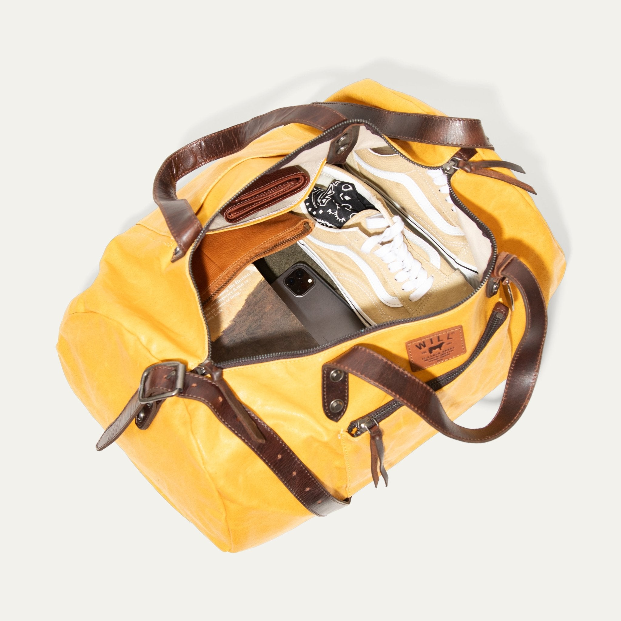 Rainline Canvas Duffle – Will Leather Goods