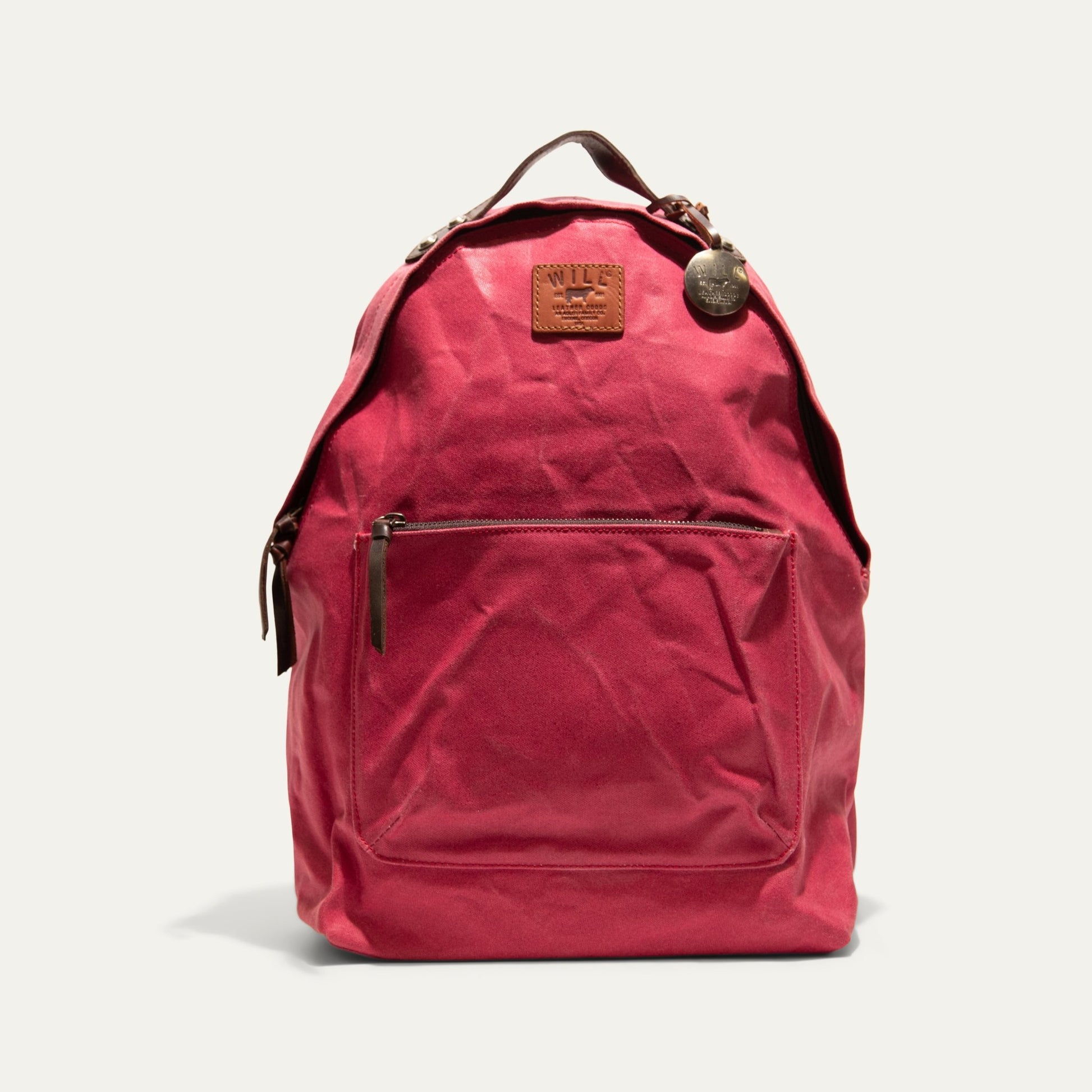Will Leather Goods Rainline Canvas Daypack Will Leather Goods Rainline Canvas Daypack