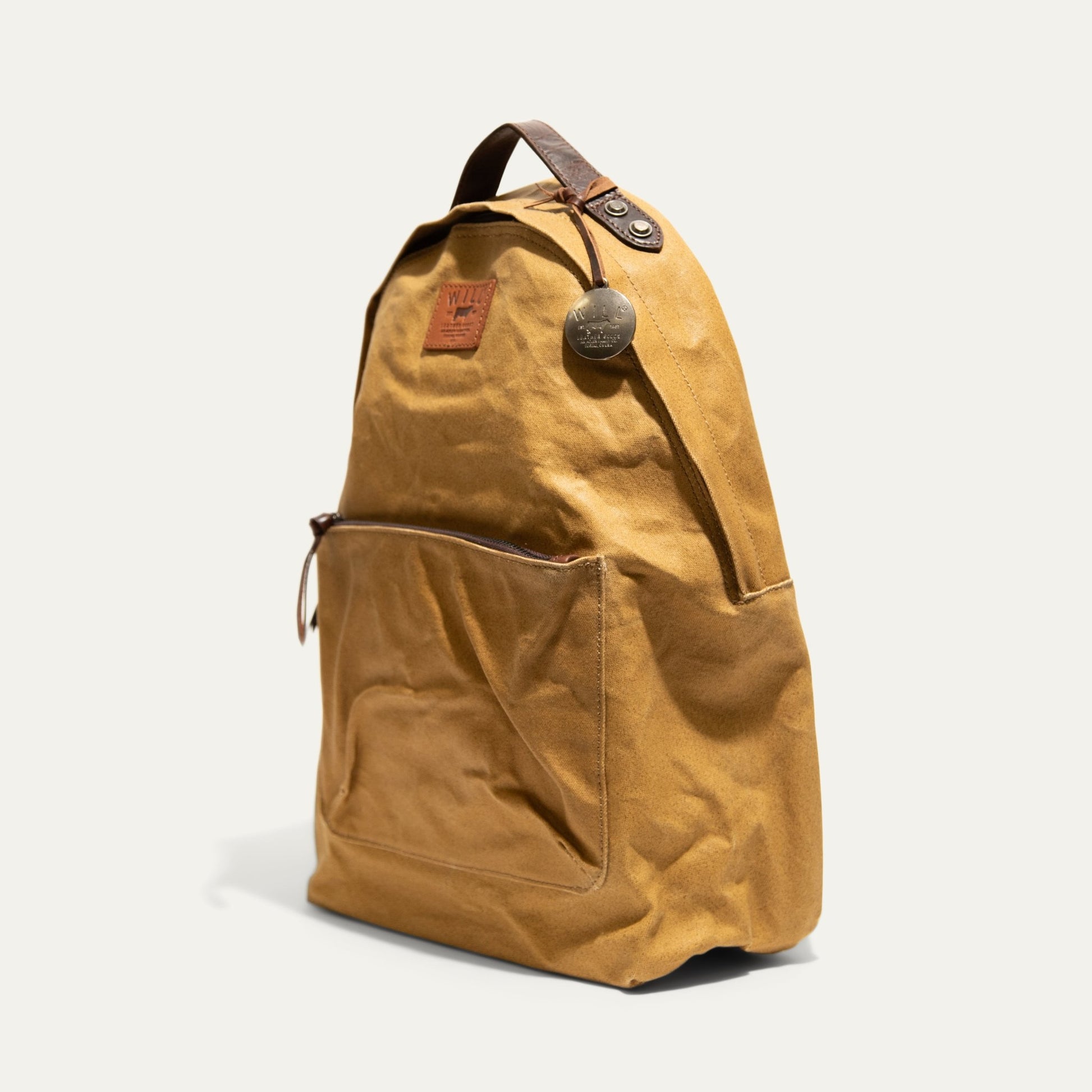 canvas leather bushcraft backpack Rainline Canvas Daypack – Will Leather Goods