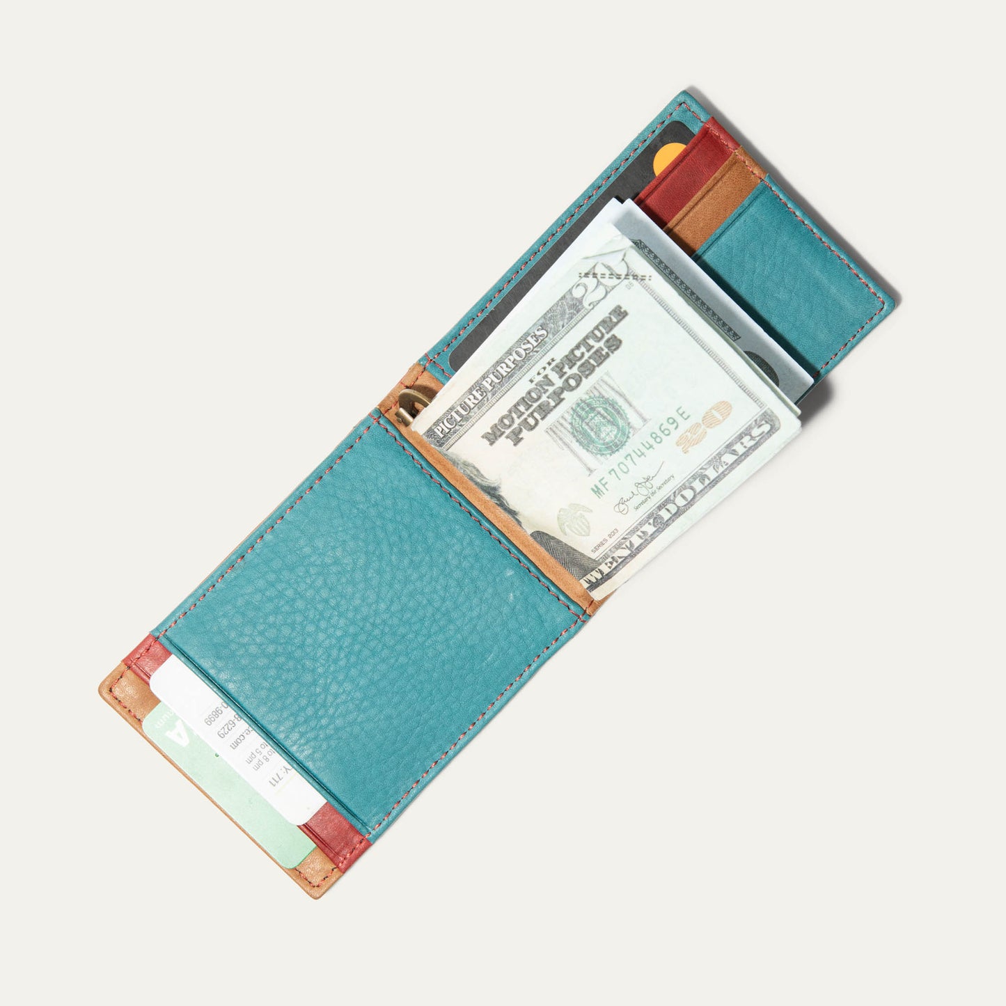 Mondrian Color - Block Slimfold - Will Leather Goods