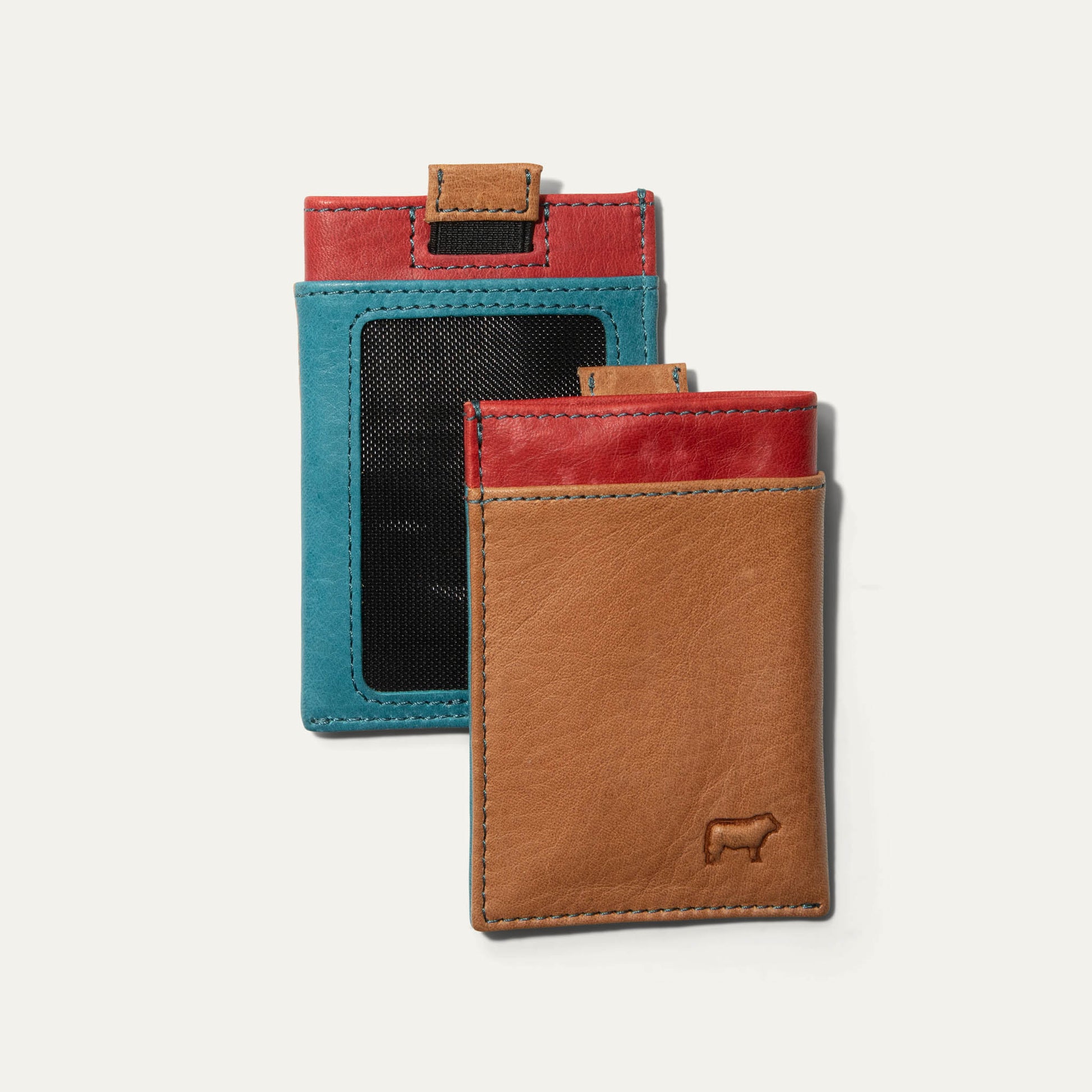 Mondrian Color - Block Card Ejector - Will Leather Goods