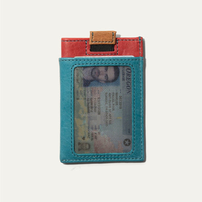 Mondrian Color - Block Card Ejector - Will Leather Goods