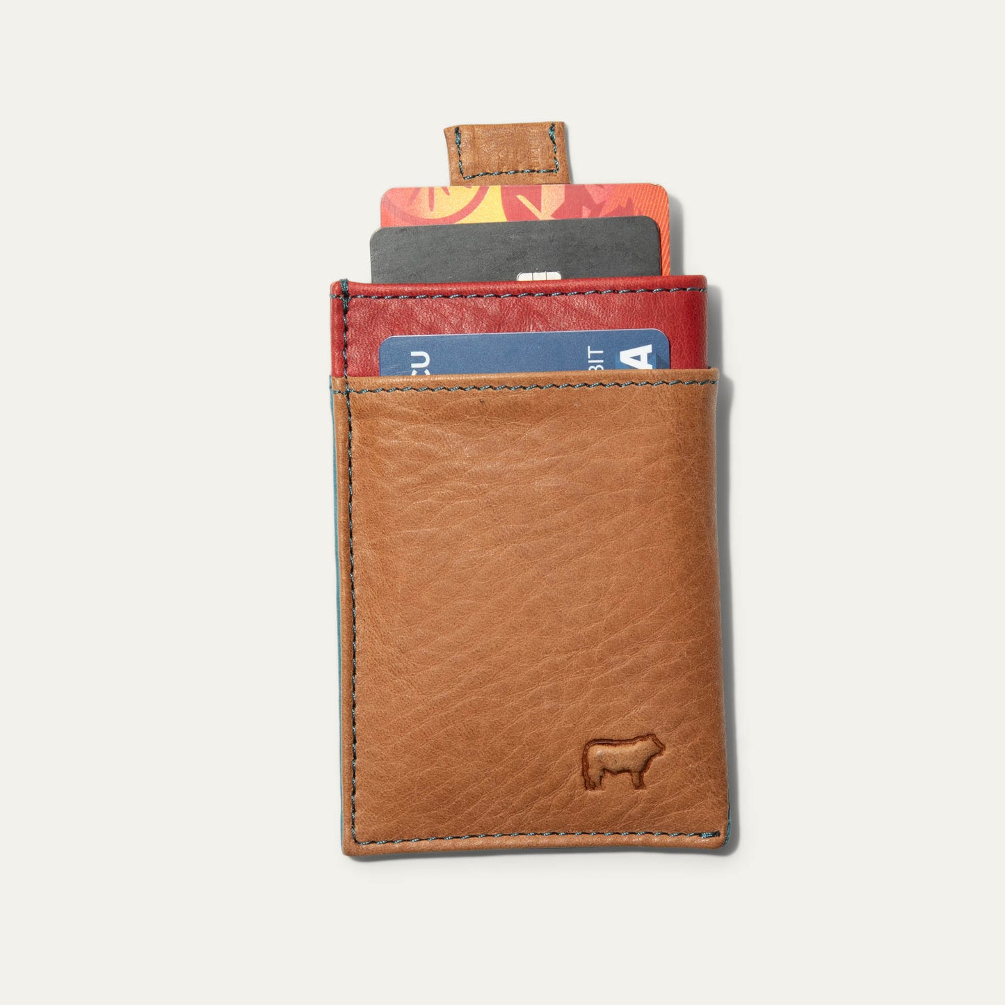 Mondrian Color - Block Card Ejector - Will Leather Goods