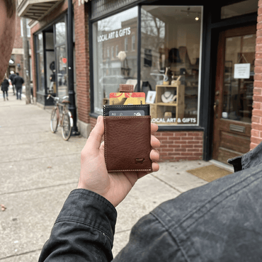 Mondrian Color - Block Card Ejector - Will Leather Goods