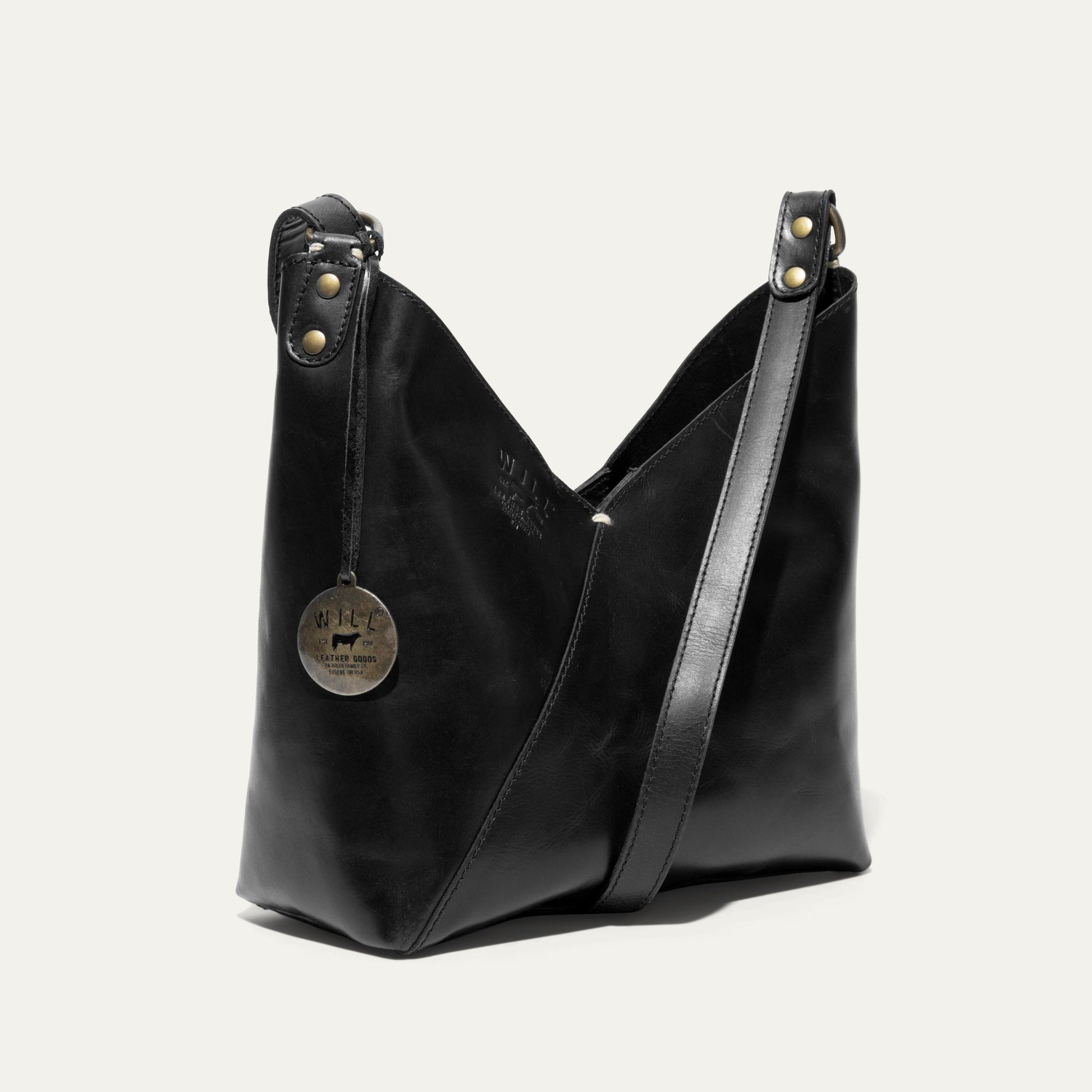 Simple "V" Hobo - Will Leather Goods