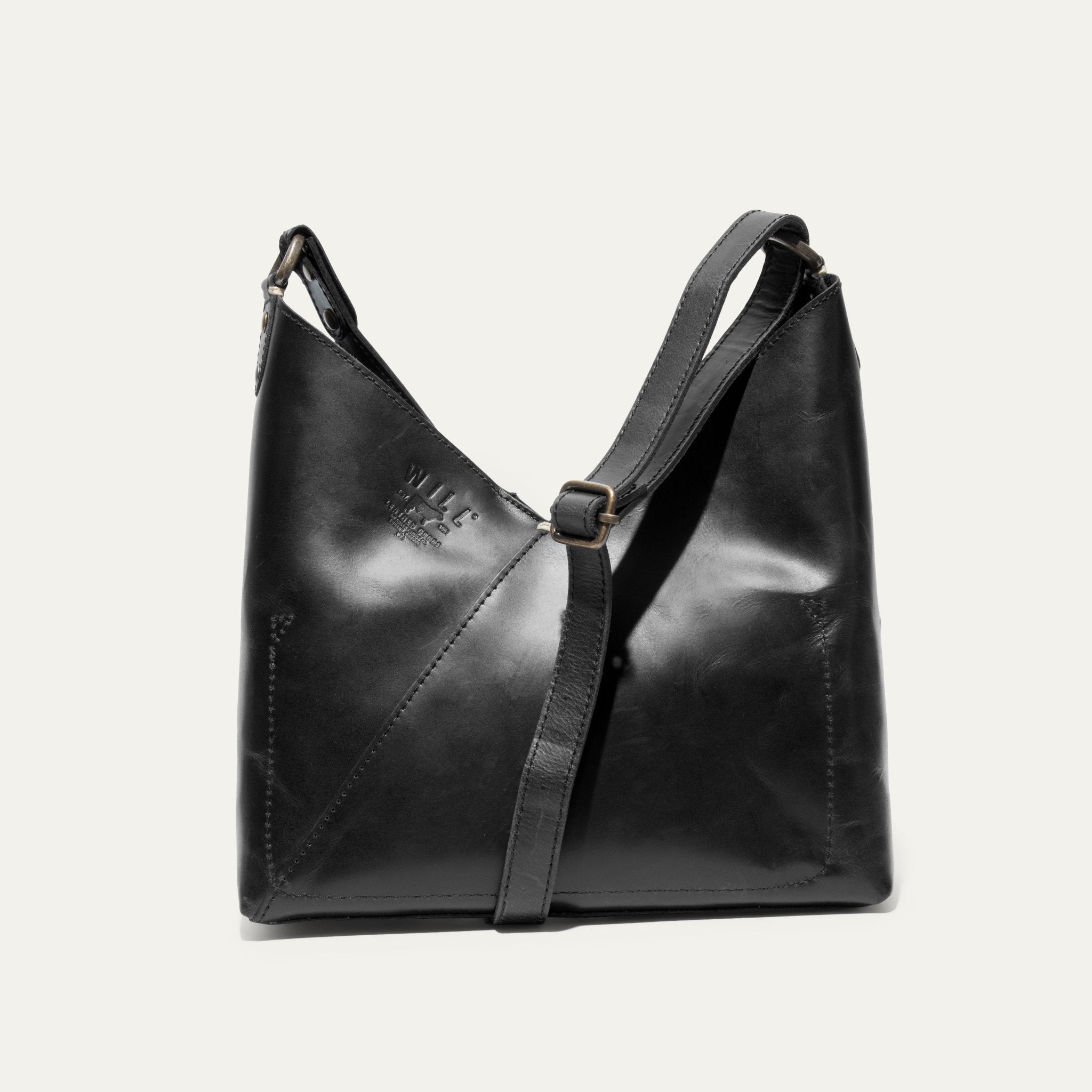 Simple "V" Hobo - Will Leather Goods