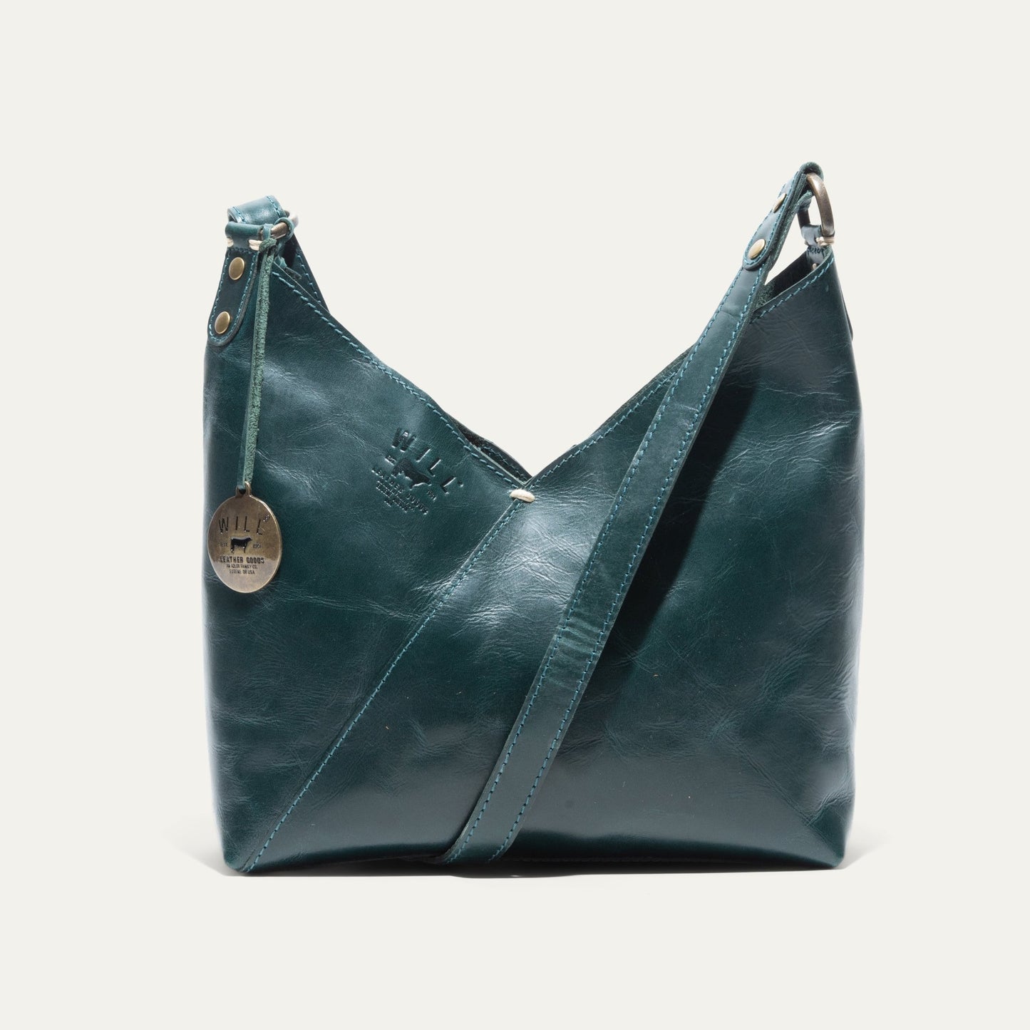 SIMPLE "V" HOBO - Will Leather Goods