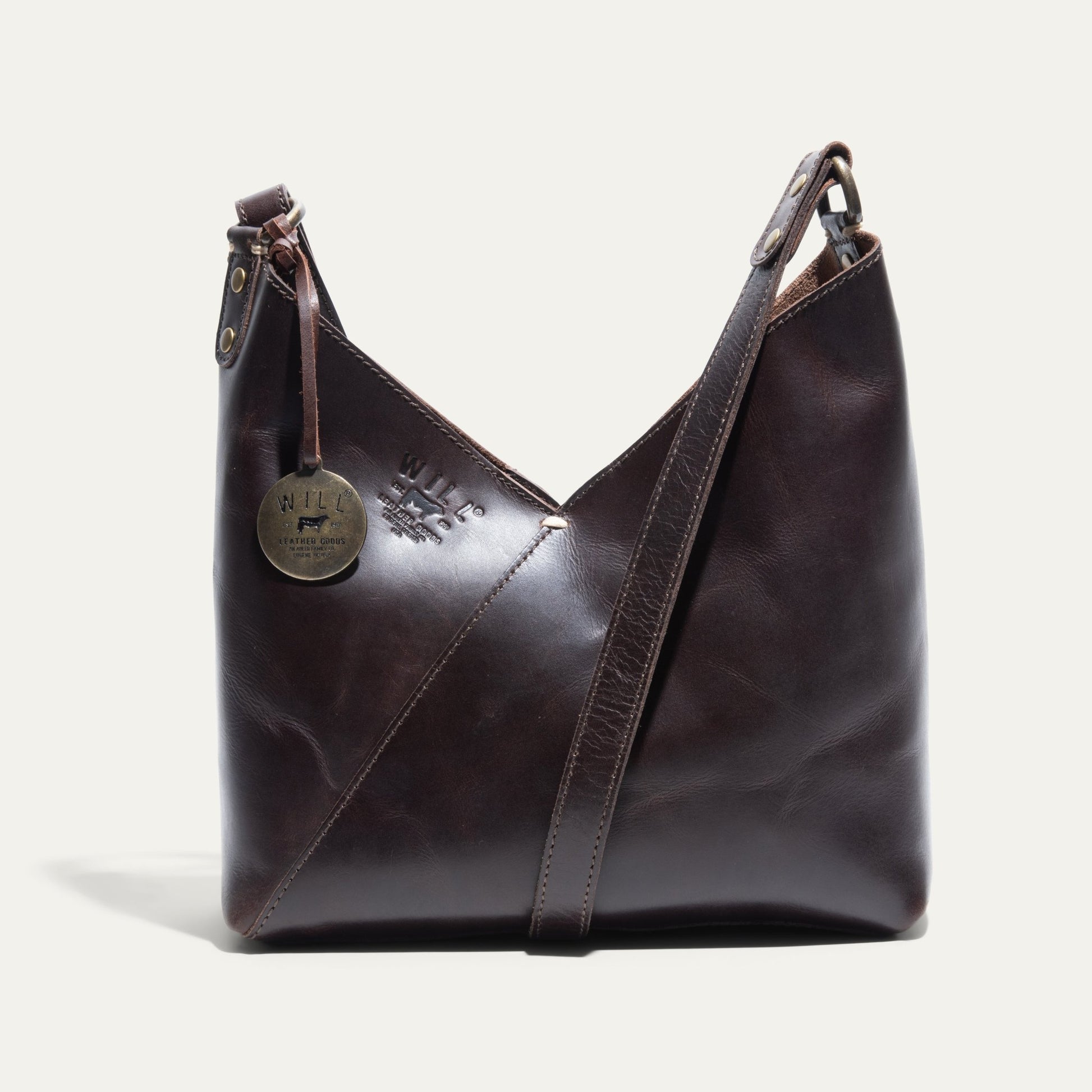 SIMPLE "V" HOBO - Will Leather Goods