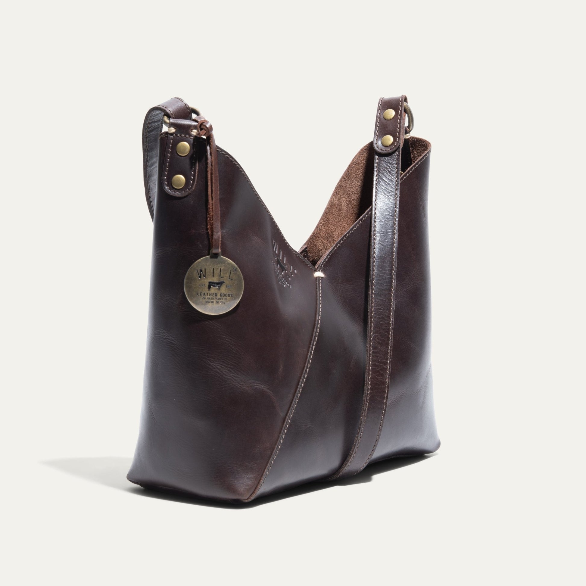 SIMPLE "V" HOBO - Will Leather Goods