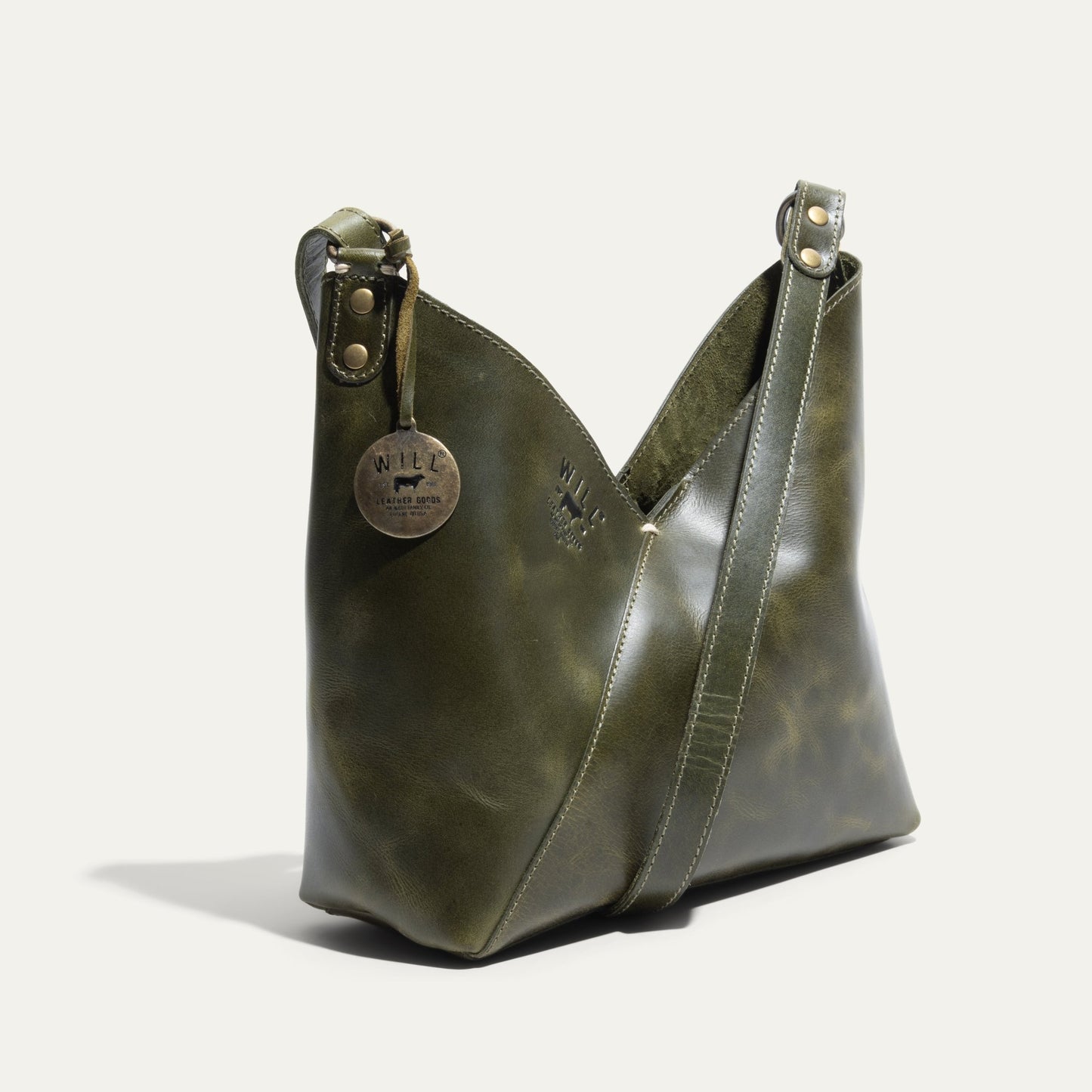 SIMPLE "V" HOBO - Will Leather Goods