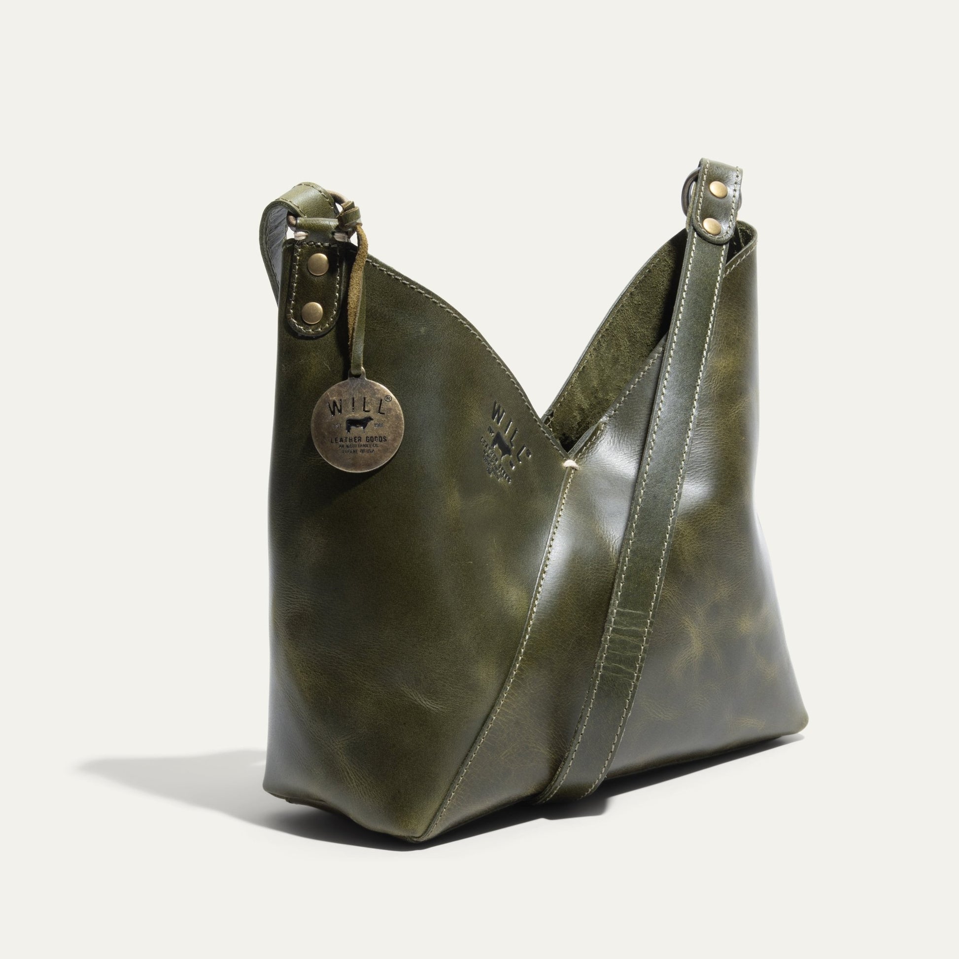 SIMPLE "V" HOBO - Will Leather Goods