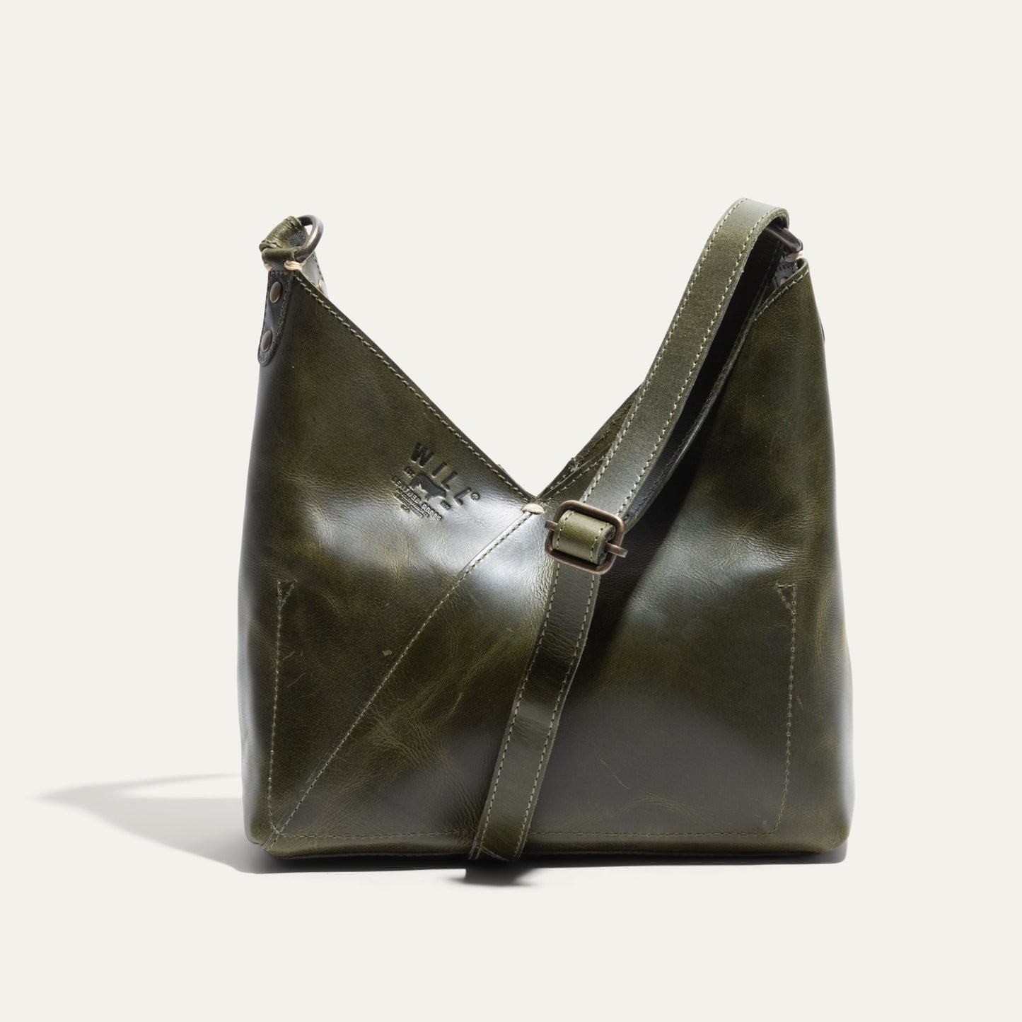 SIMPLE "V" HOBO - Will Leather Goods
