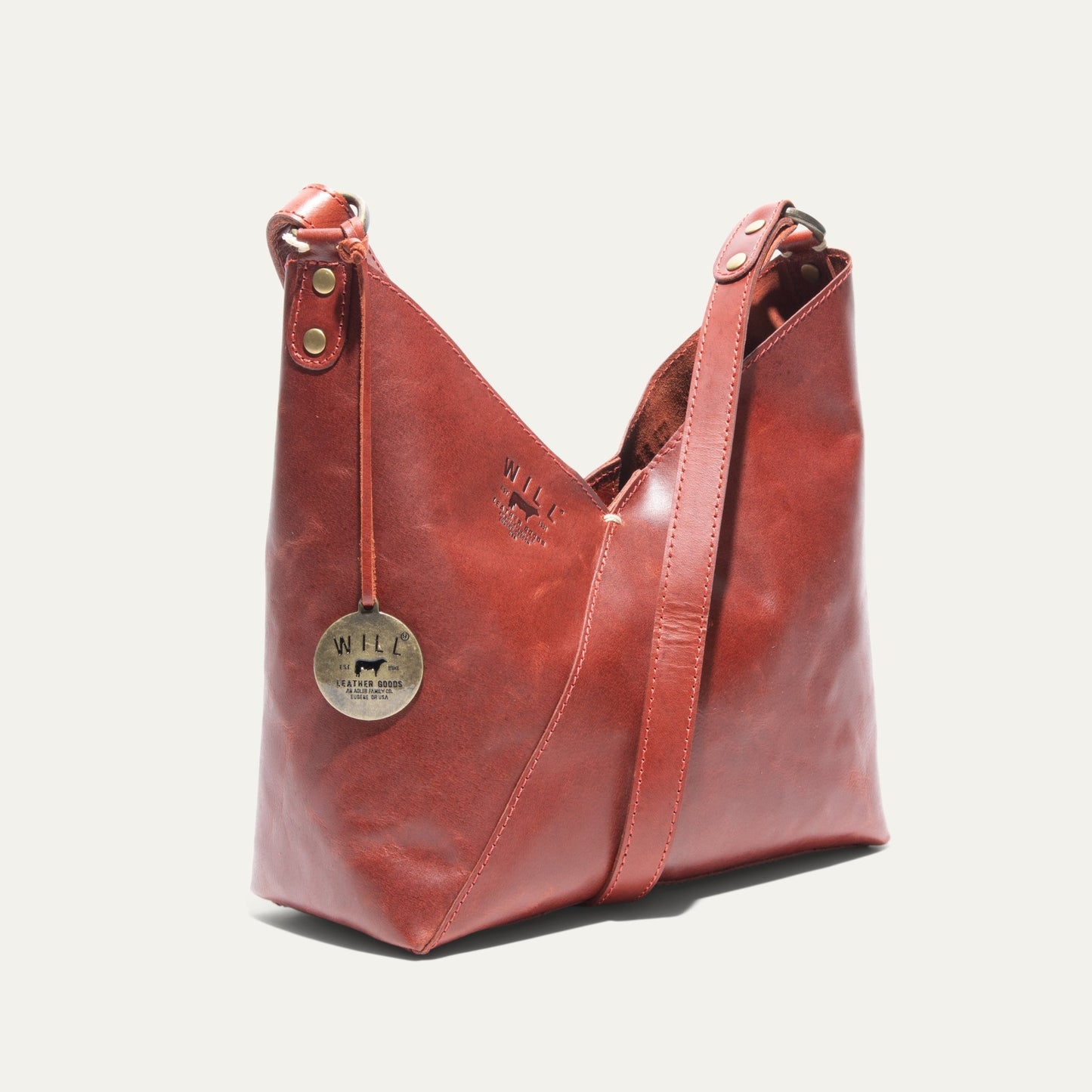 SIMPLE "V" HOBO - Will Leather Goods