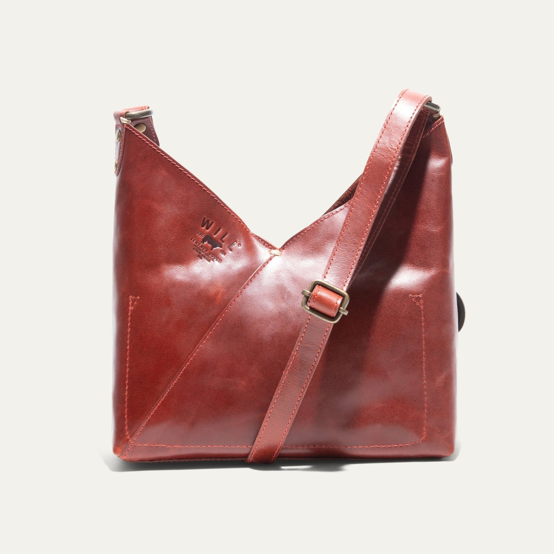 SIMPLE "V" HOBO - Will Leather Goods