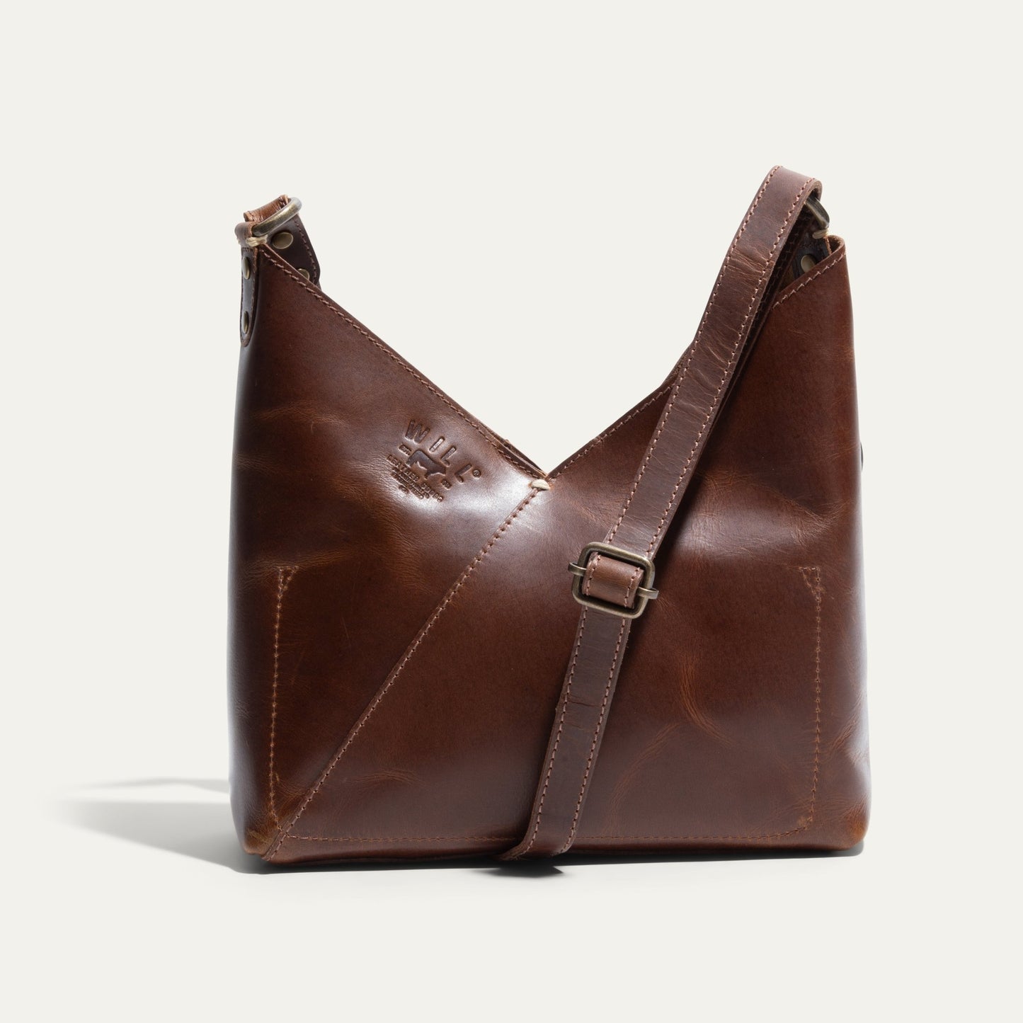 SIMPLE "V" HOBO - Will Leather Goods