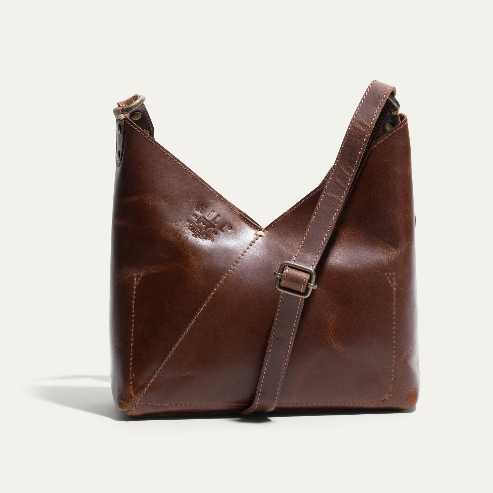 SIMPLE "V" HOBO - Will Leather Goods