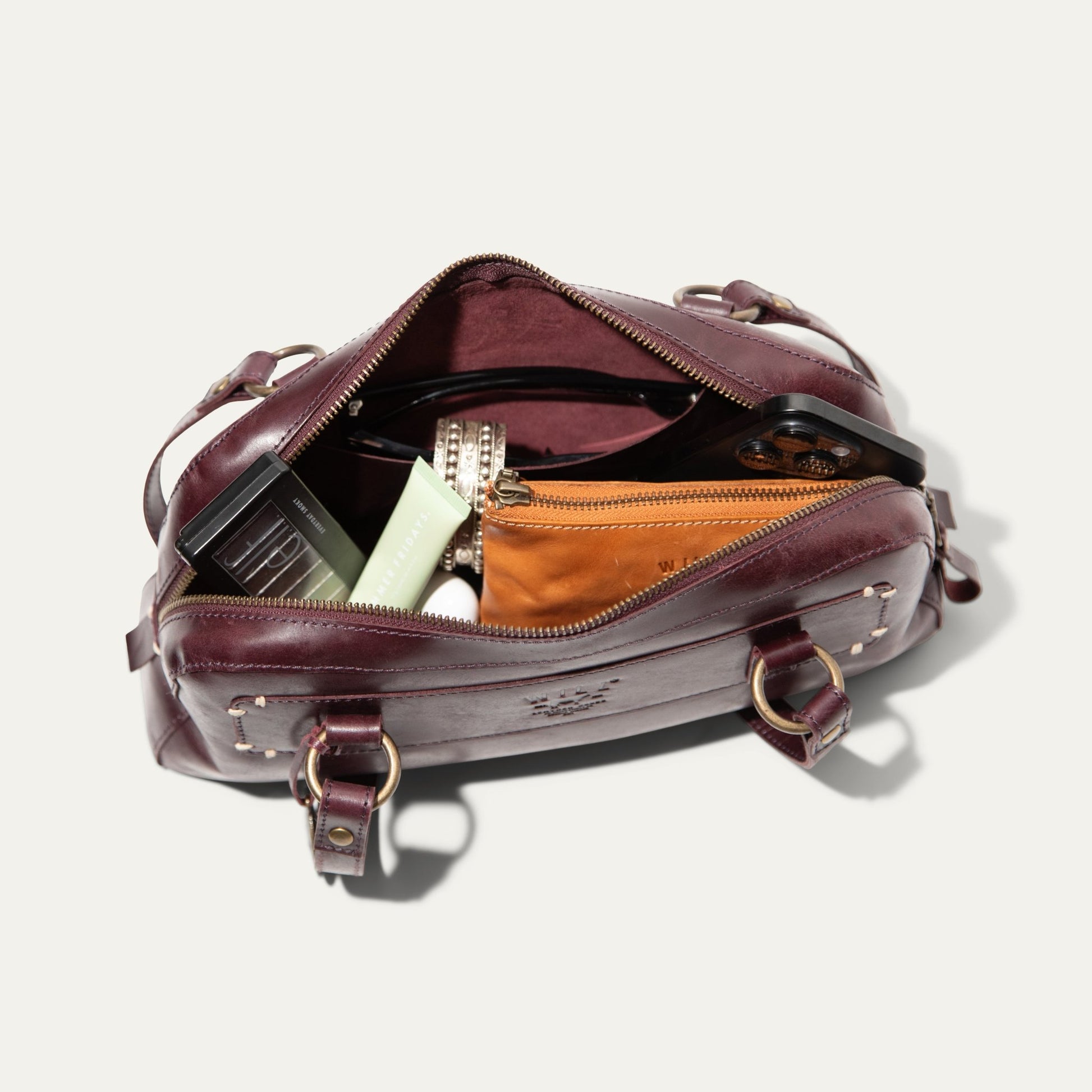 SIMPLE DOUBLE HANDLE SHOULDER - Will Leather Goods