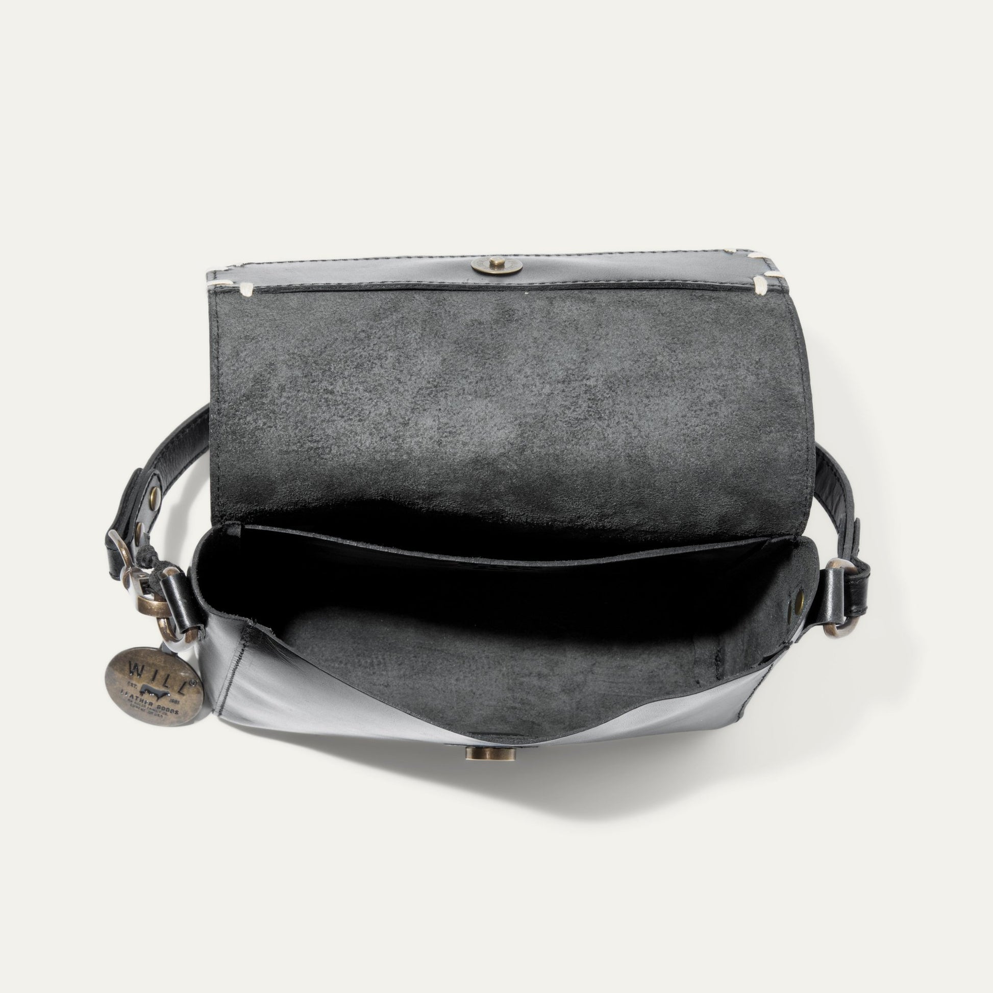 Simple Flap Crossbody - Will Leather Goods