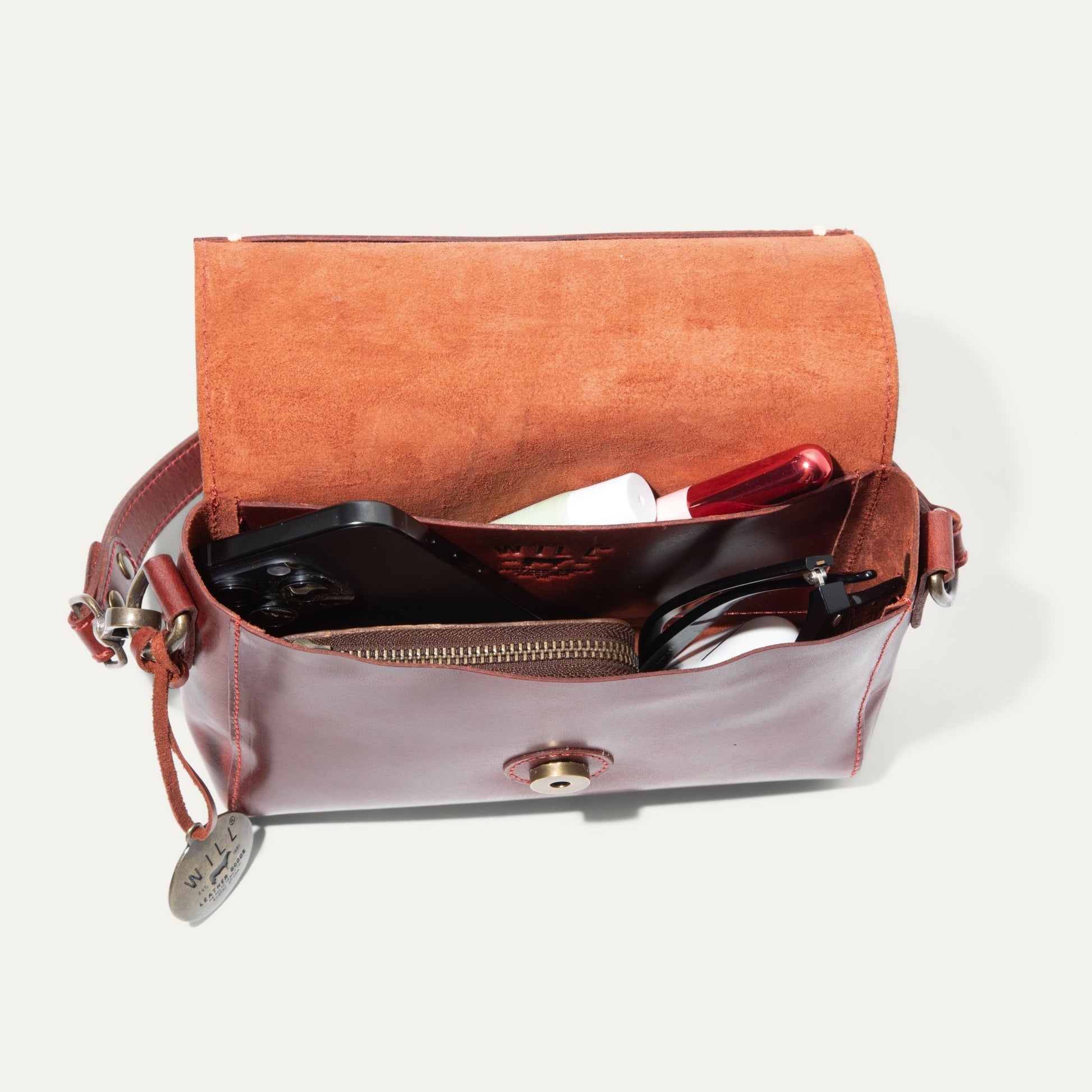 SIMPLE FLAP CROSSBODY - Will Leather Goods