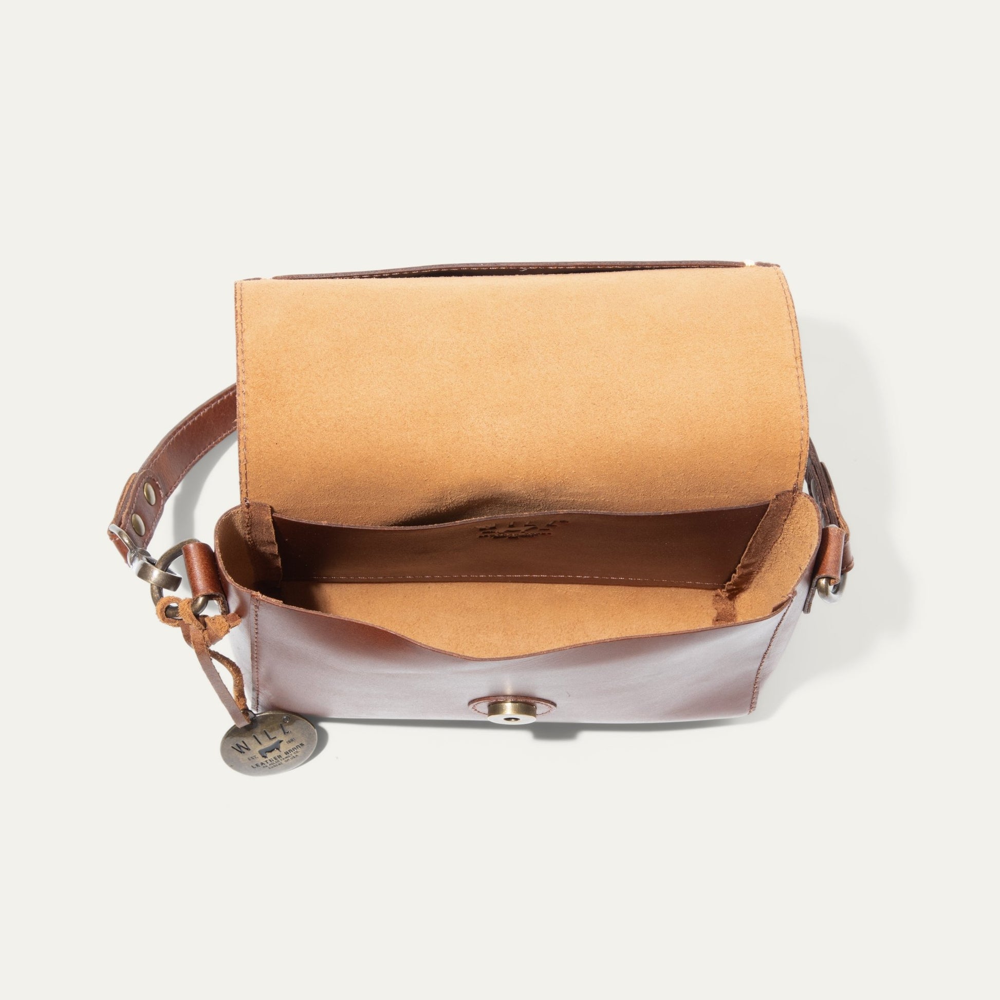 SIMPLE FLAP CROSSBODY - Will Leather Goods