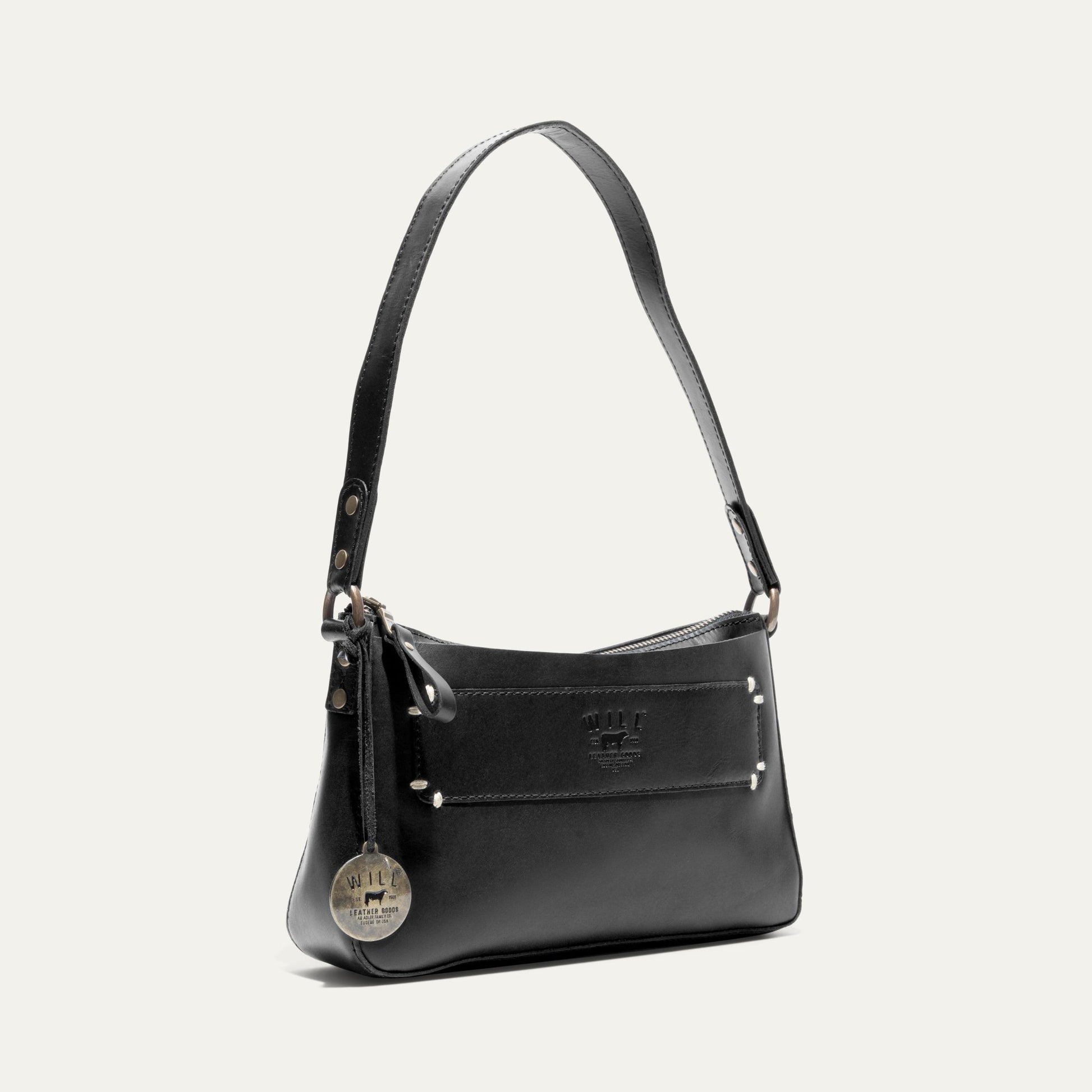 Simple Top Zip Shoulder - Will Leather Goods
