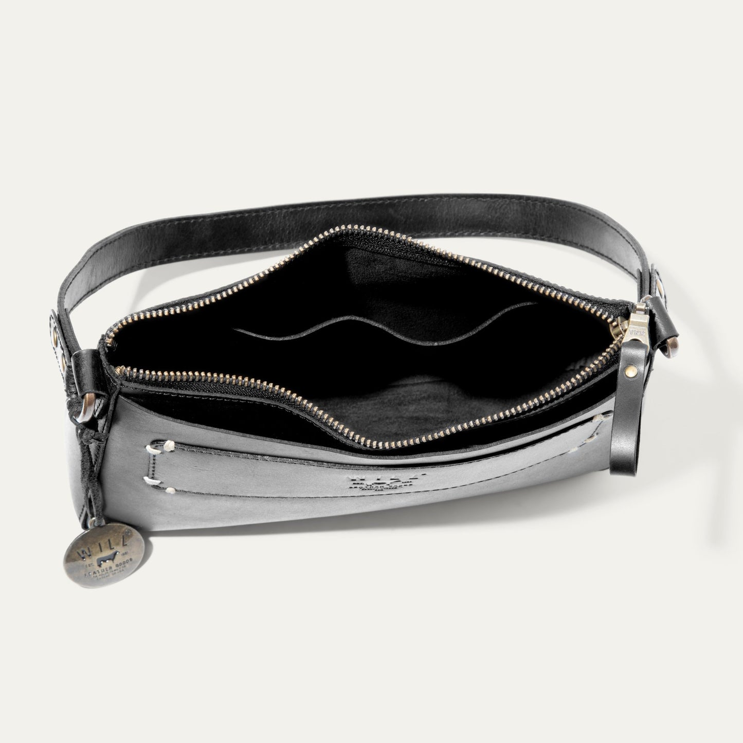 Simple Top Zip Shoulder - Will Leather Goods