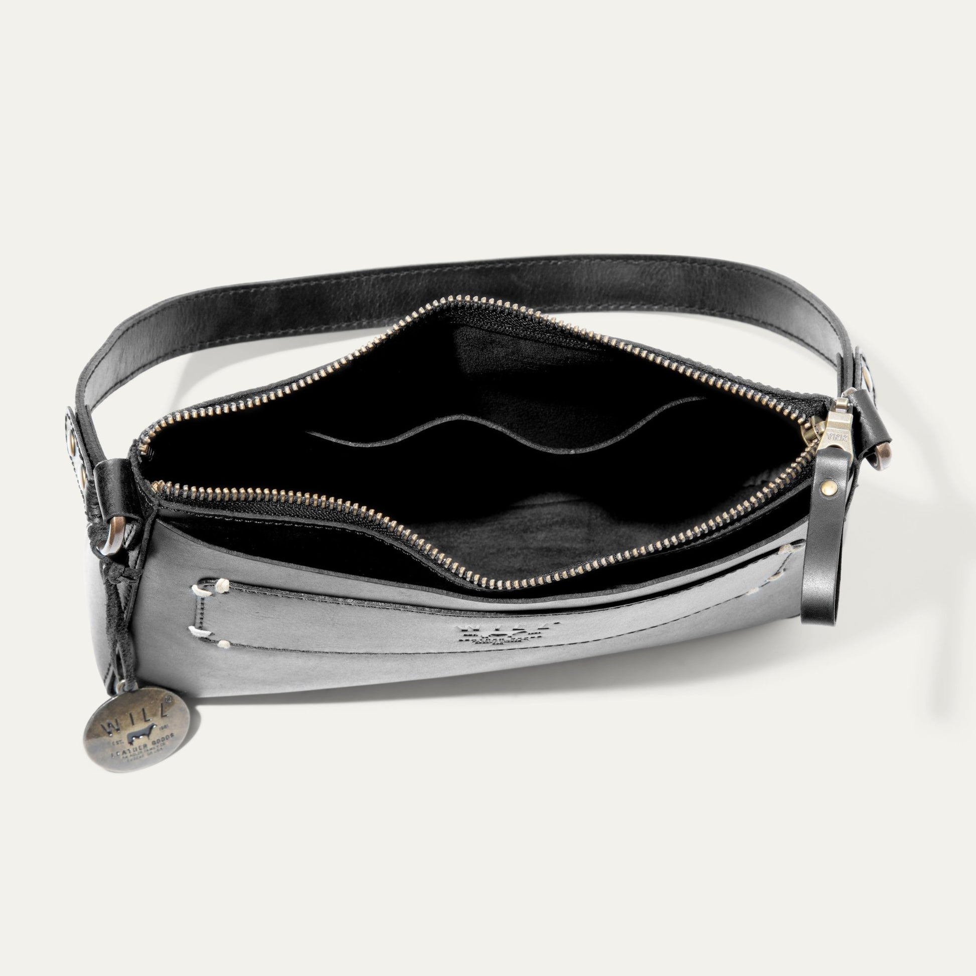 Simple Top Zip Shoulder - Will Leather Goods