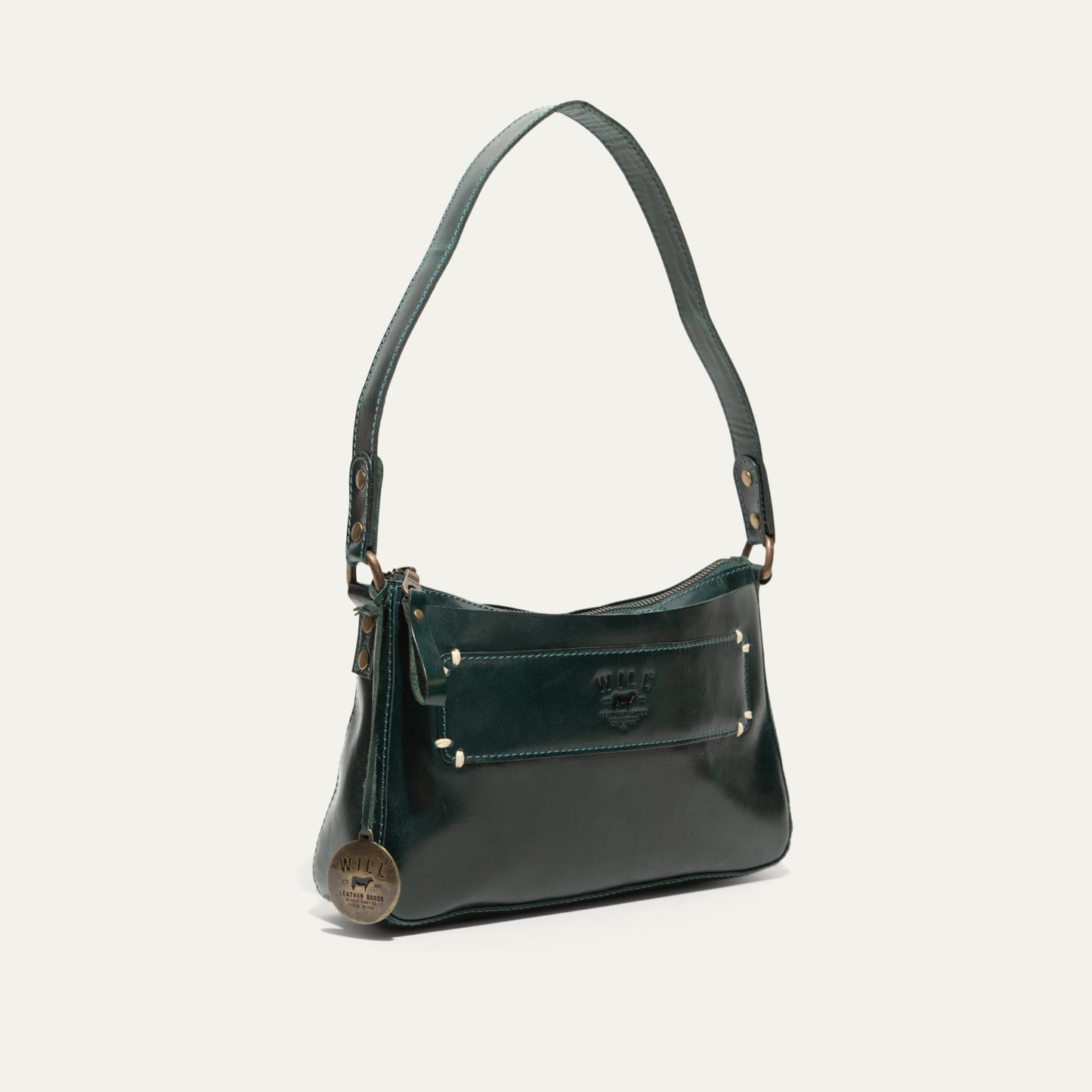 SIMPLE TOP ZIP SHOULDER - Will Leather Goods