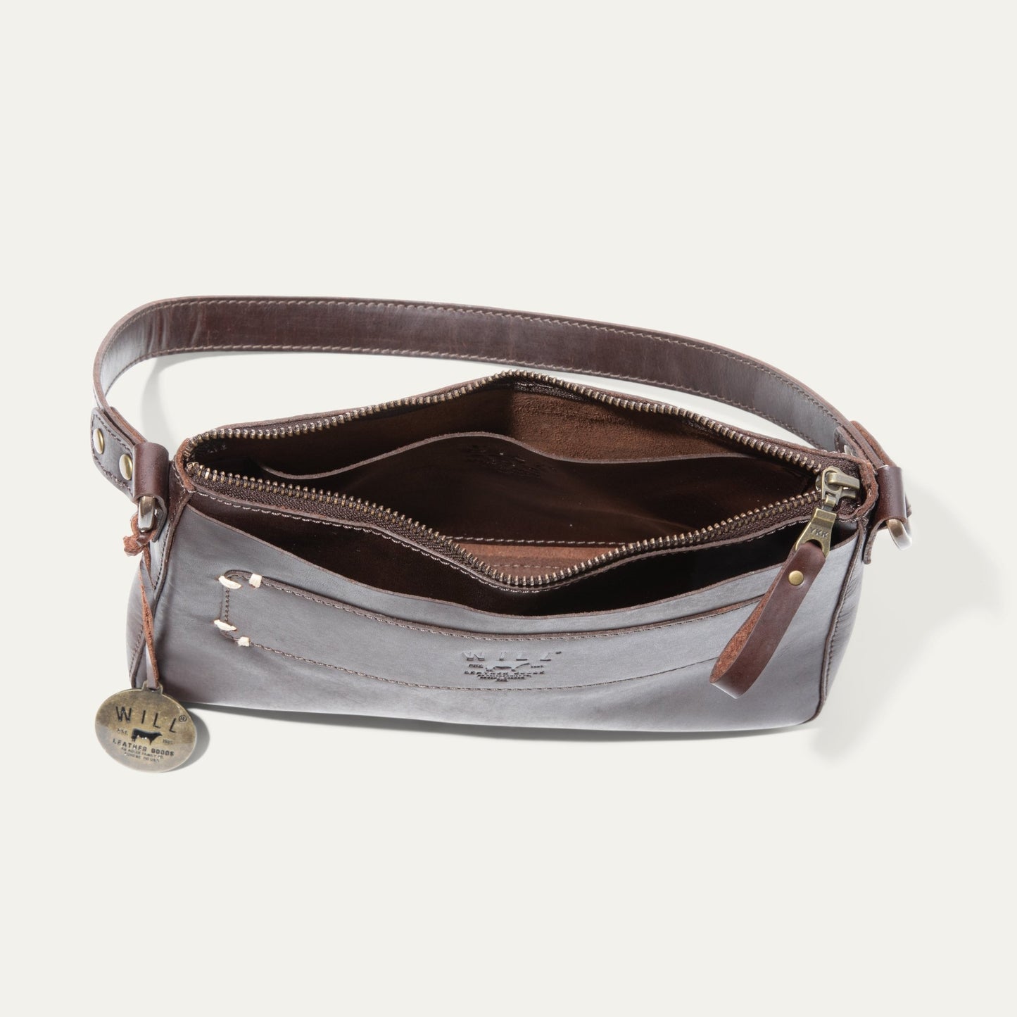 SIMPLE TOP ZIP SHOULDER - Will Leather Goods
