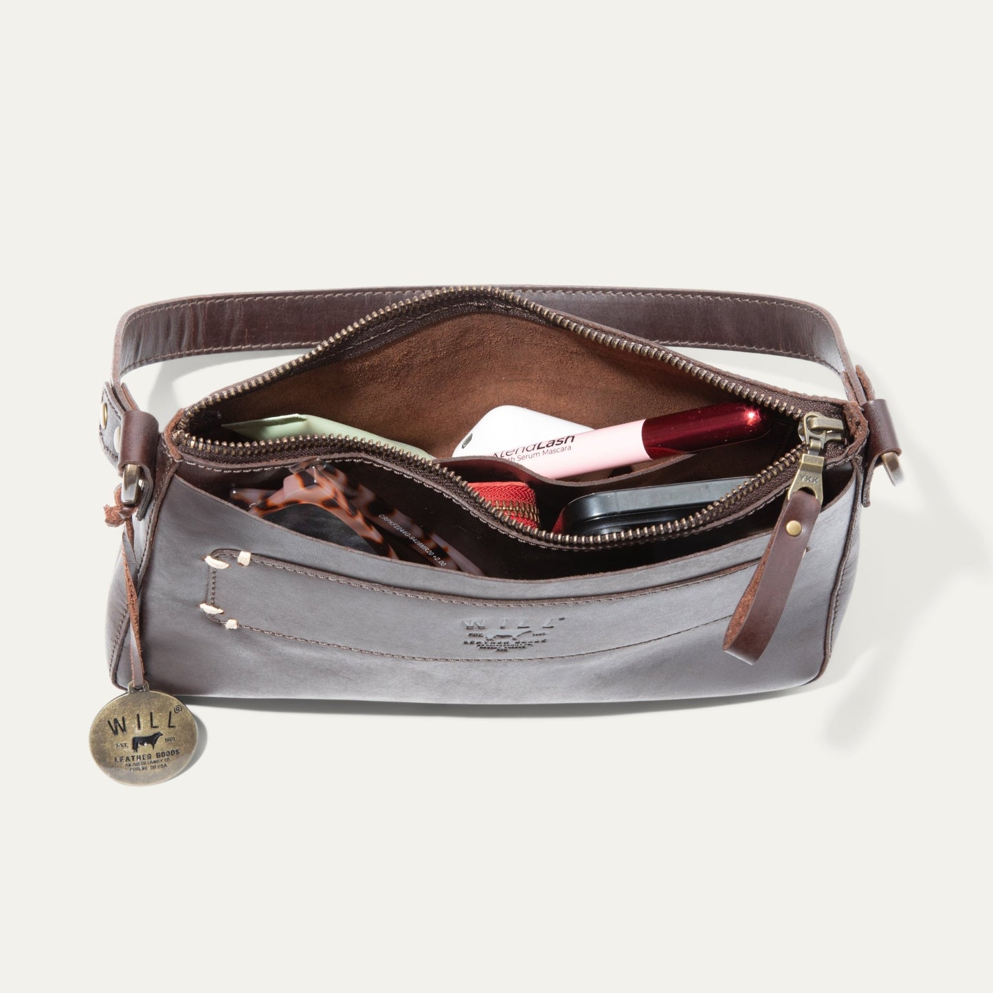 SIMPLE TOP ZIP SHOULDER - Will Leather Goods