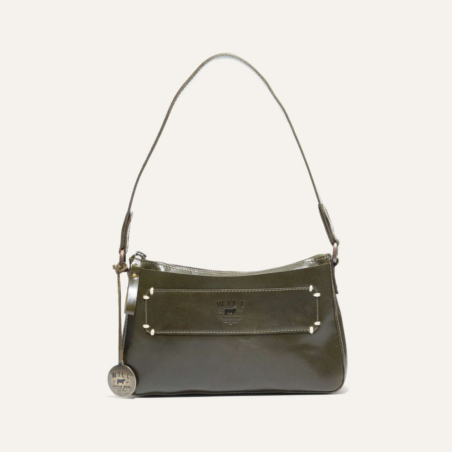 Simple Top Zip Shoulder - Will Leather Goods