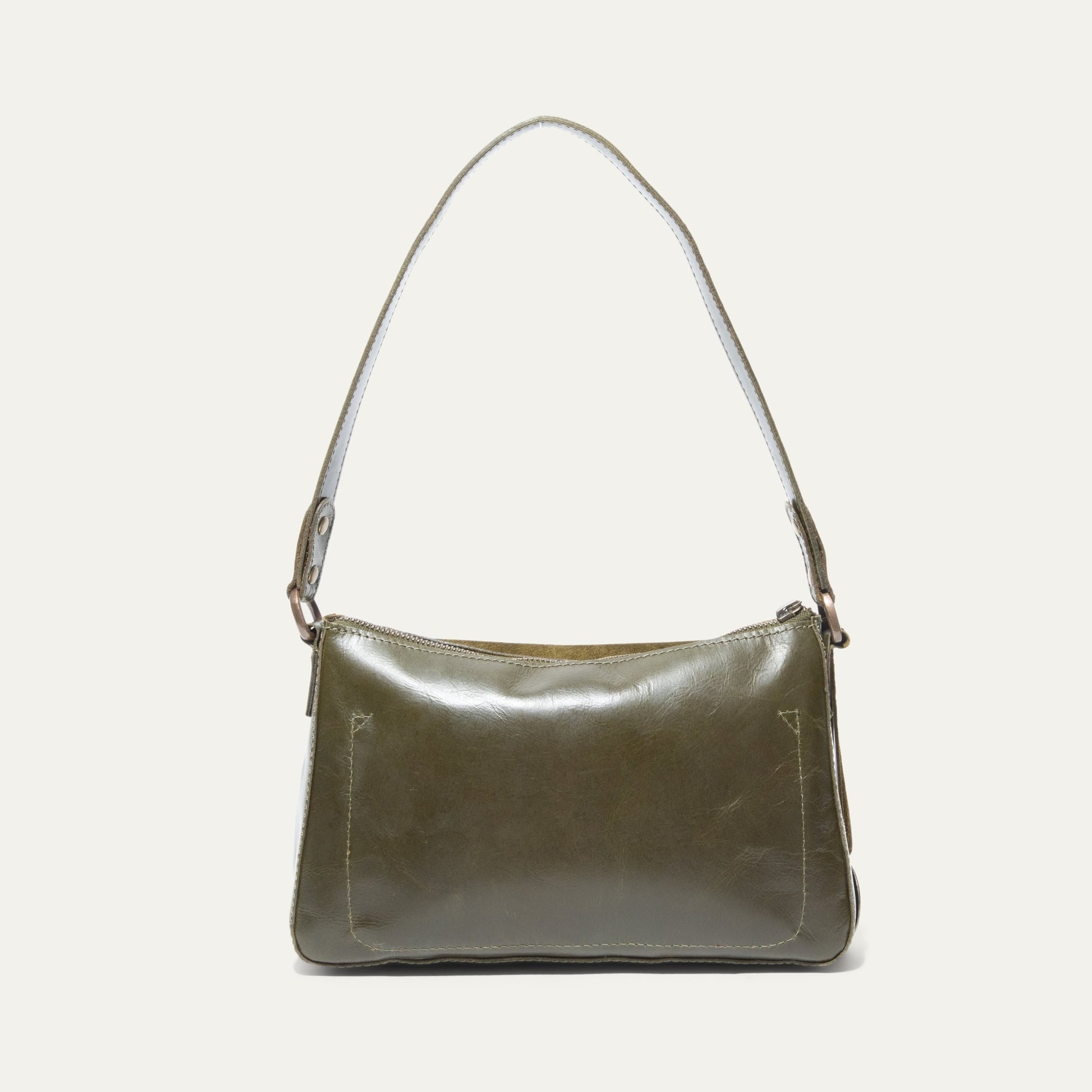 Simple Top Zip Shoulder - Will Leather Goods