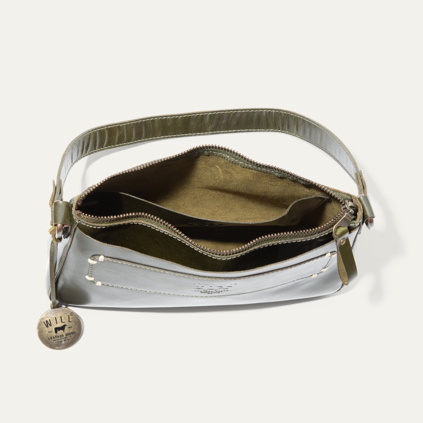 SIMPLE TOP ZIP SHOULDER - Will Leather Goods