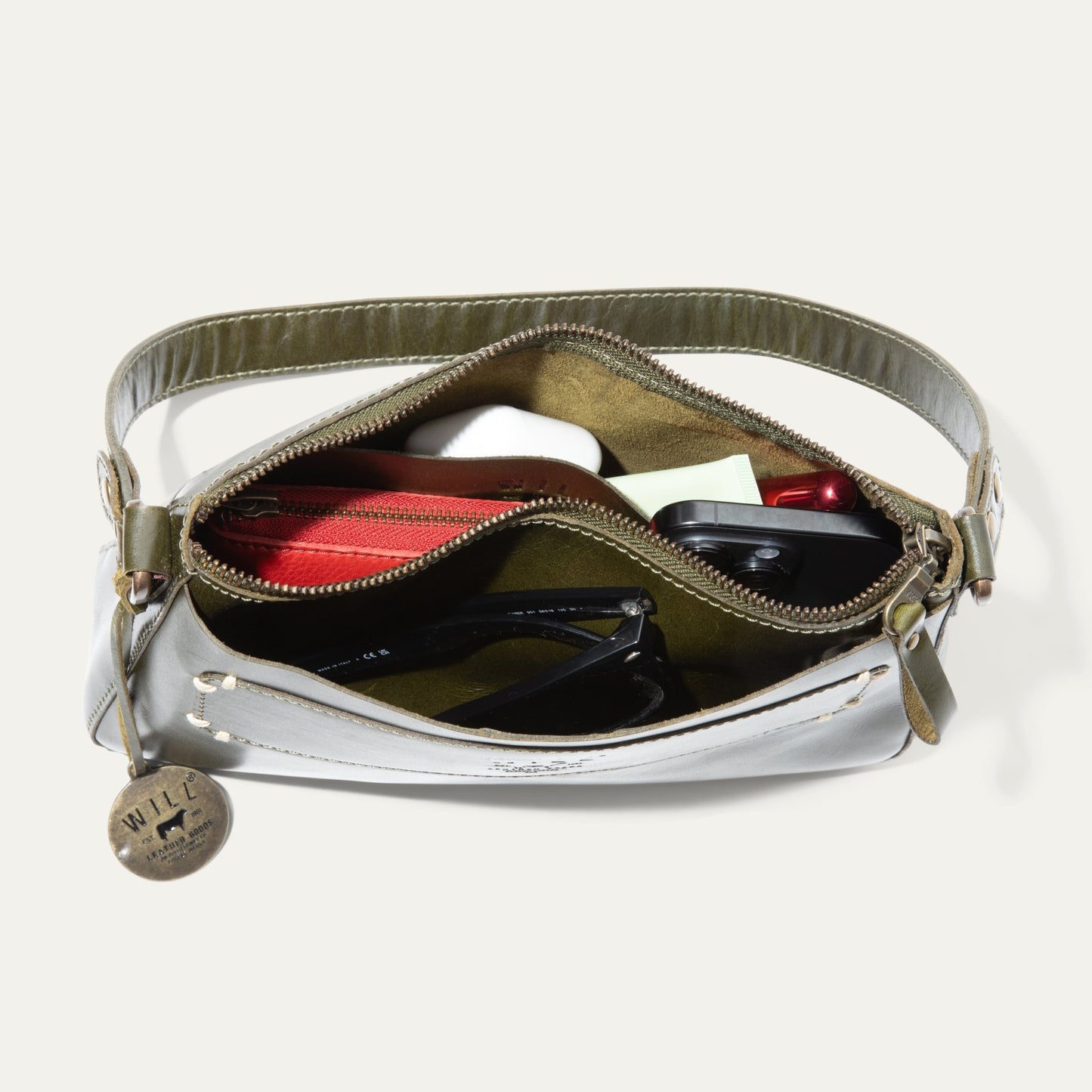 SIMPLE TOP ZIP SHOULDER - Will Leather Goods