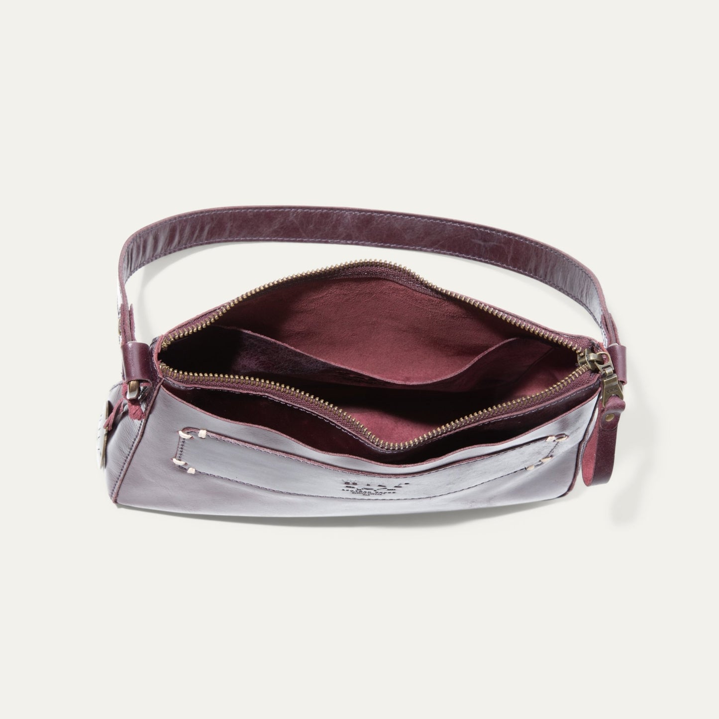 SIMPLE TOP ZIP SHOULDER - Will Leather Goods