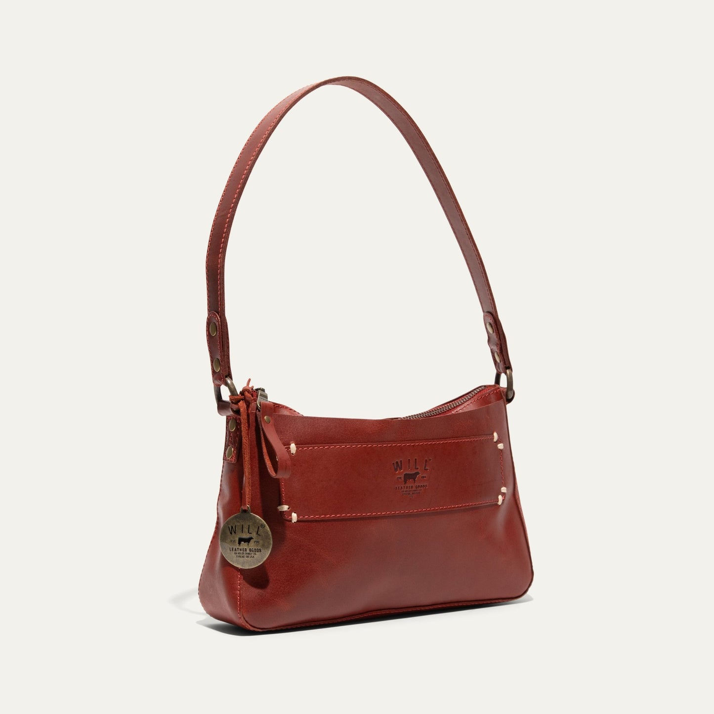 SIMPLE TOP ZIP SHOULDER - Will Leather Goods