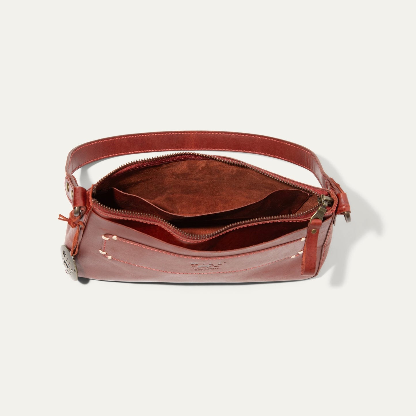 SIMPLE TOP ZIP SHOULDER - Will Leather Goods