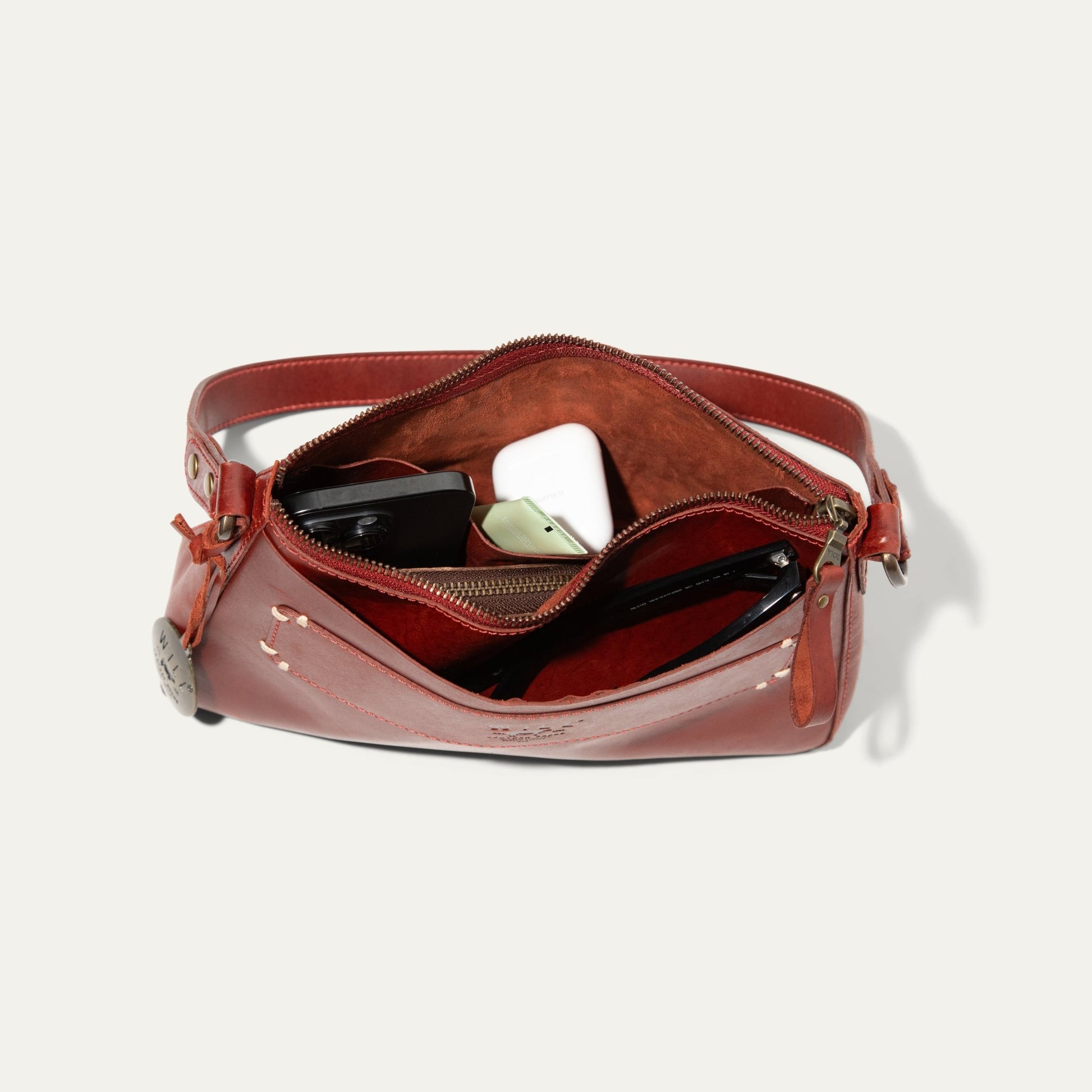 SIMPLE TOP ZIP SHOULDER - Will Leather Goods