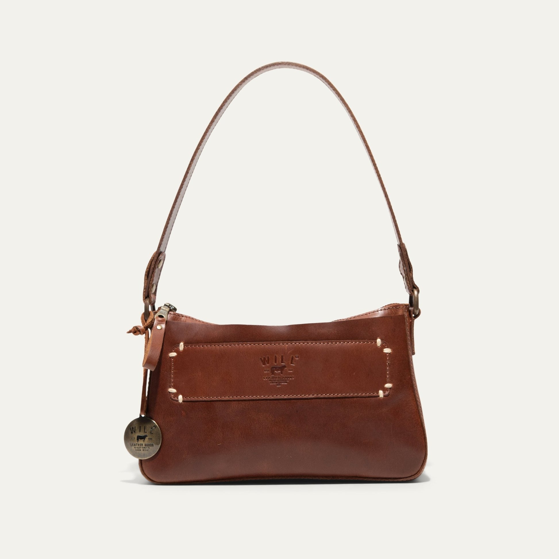 Simple Top Zip Shoulder - Will Leather Goods