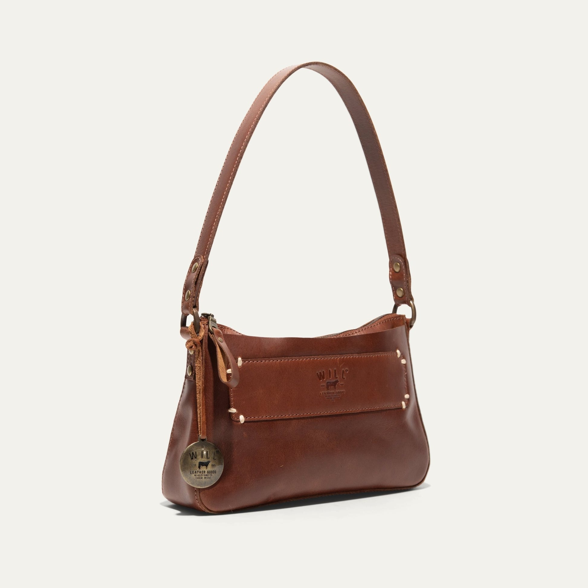 SIMPLE TOP ZIP SHOULDER - Will Leather Goods